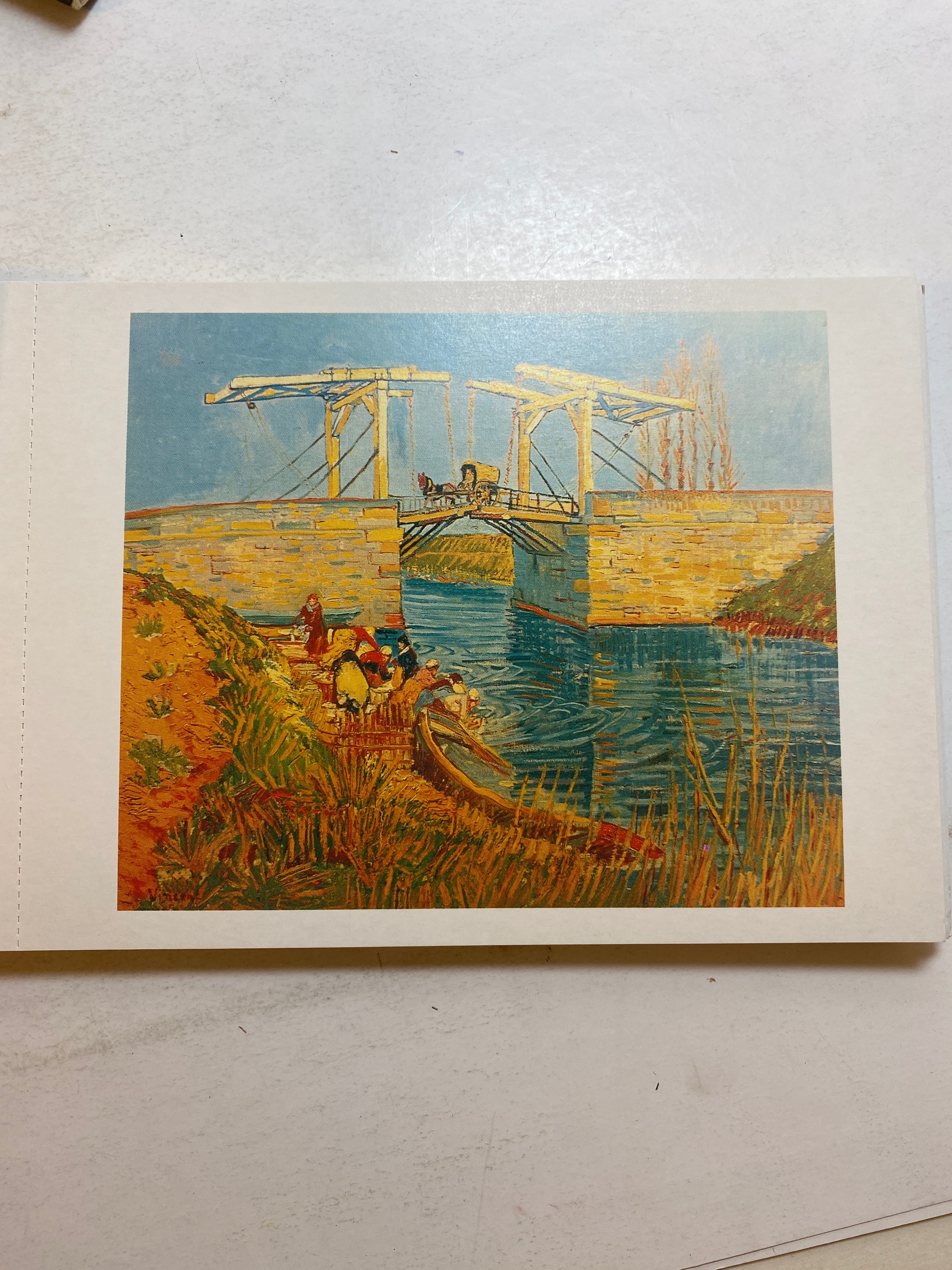 Lot of 4 Art Postcard Books Van Gogh Gaugin Renoir National Gallery