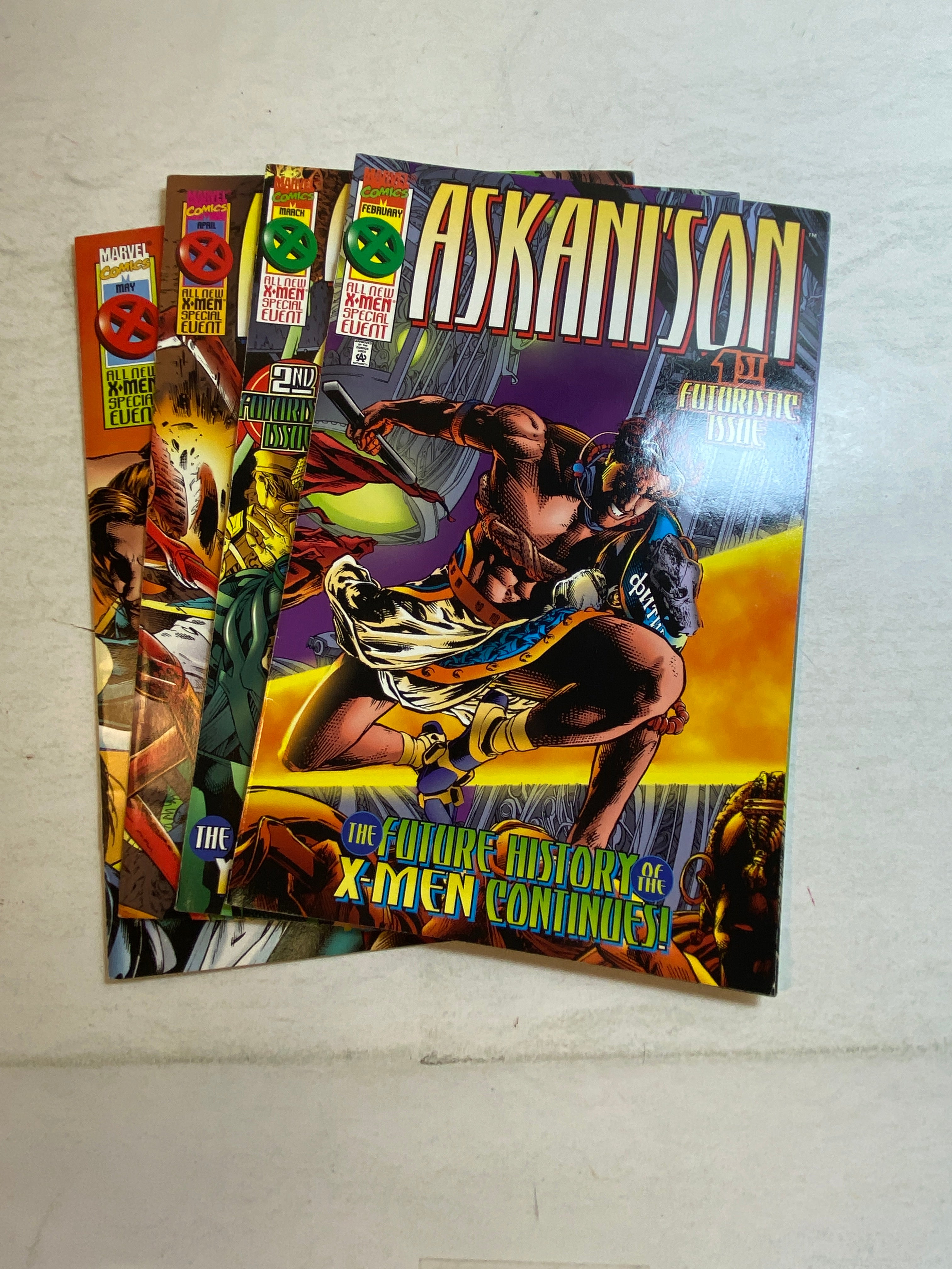 Lot of 4 Askani'son X-Men Marvel Comics 1996