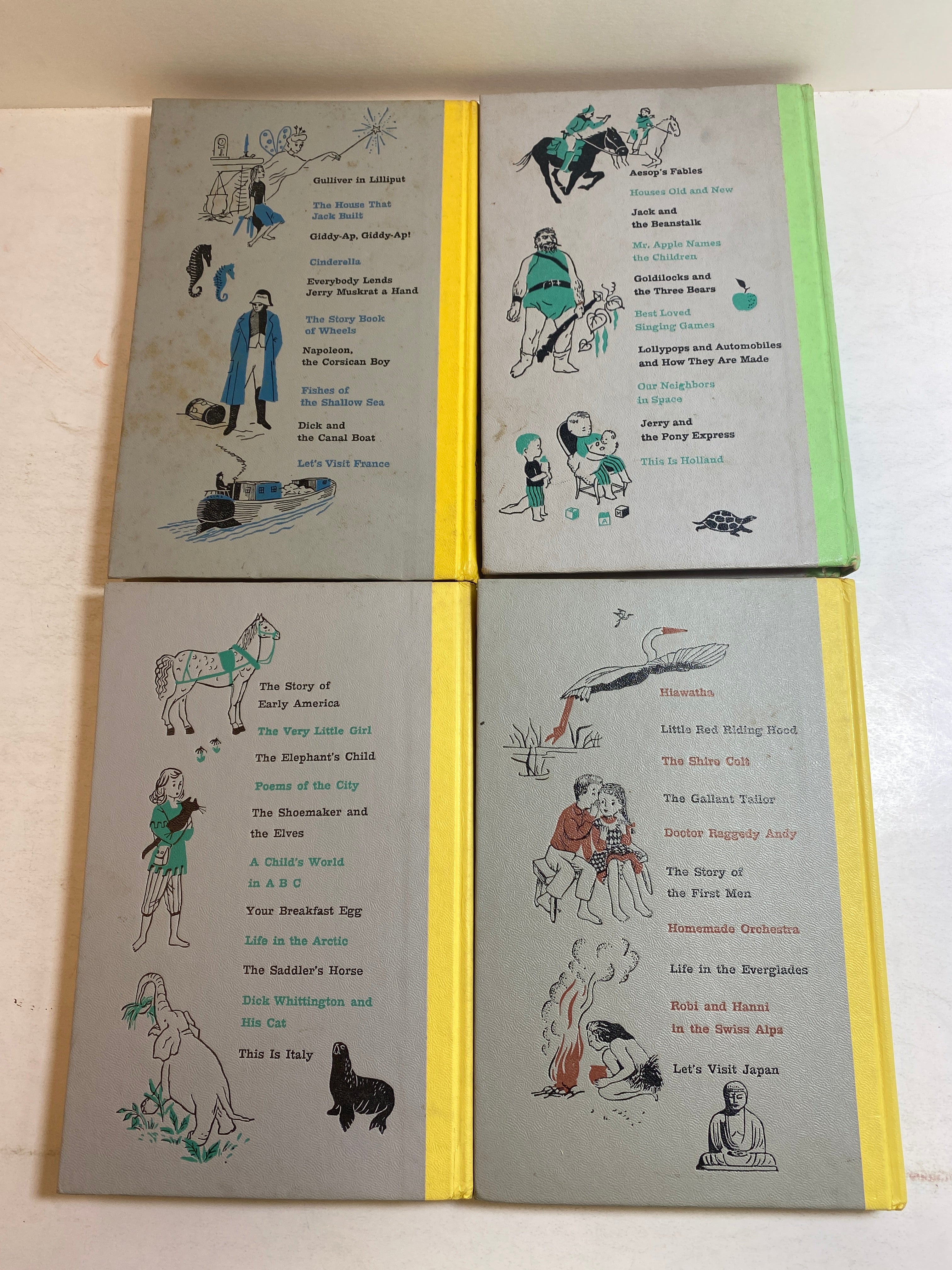 Lot of 4 Best in Children's Books Series 1957-1958