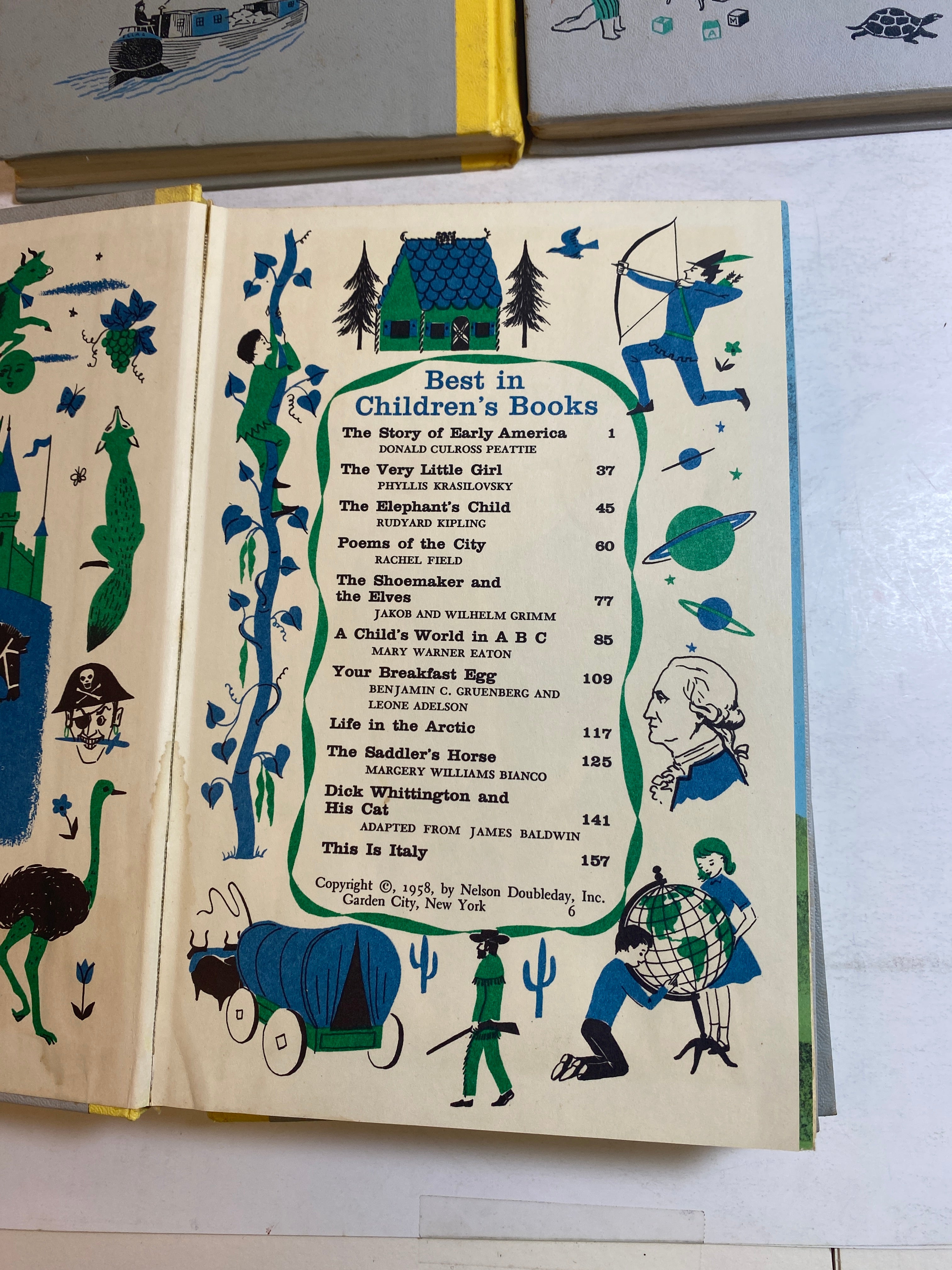 Lot of 4 Best in Children's Books Series 1957-1958