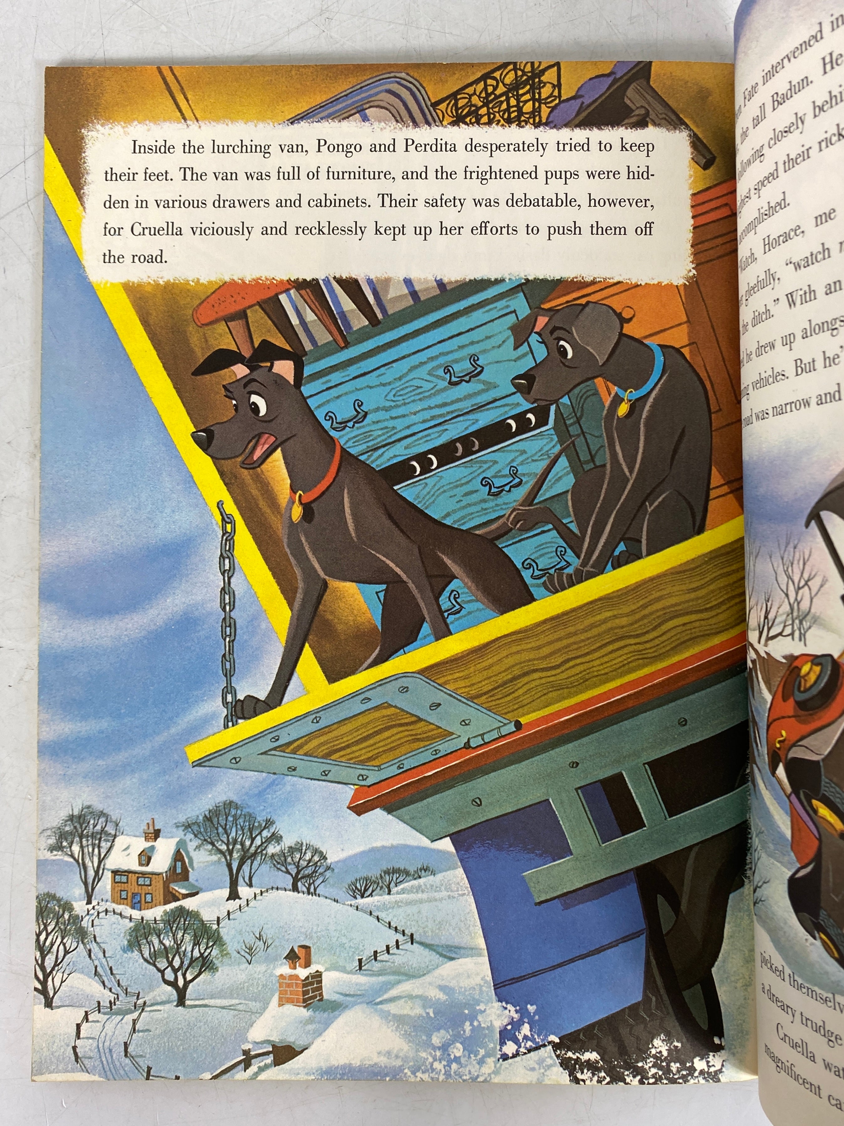 Lot of 4 Big Golden Book Disney (1949-1961)
