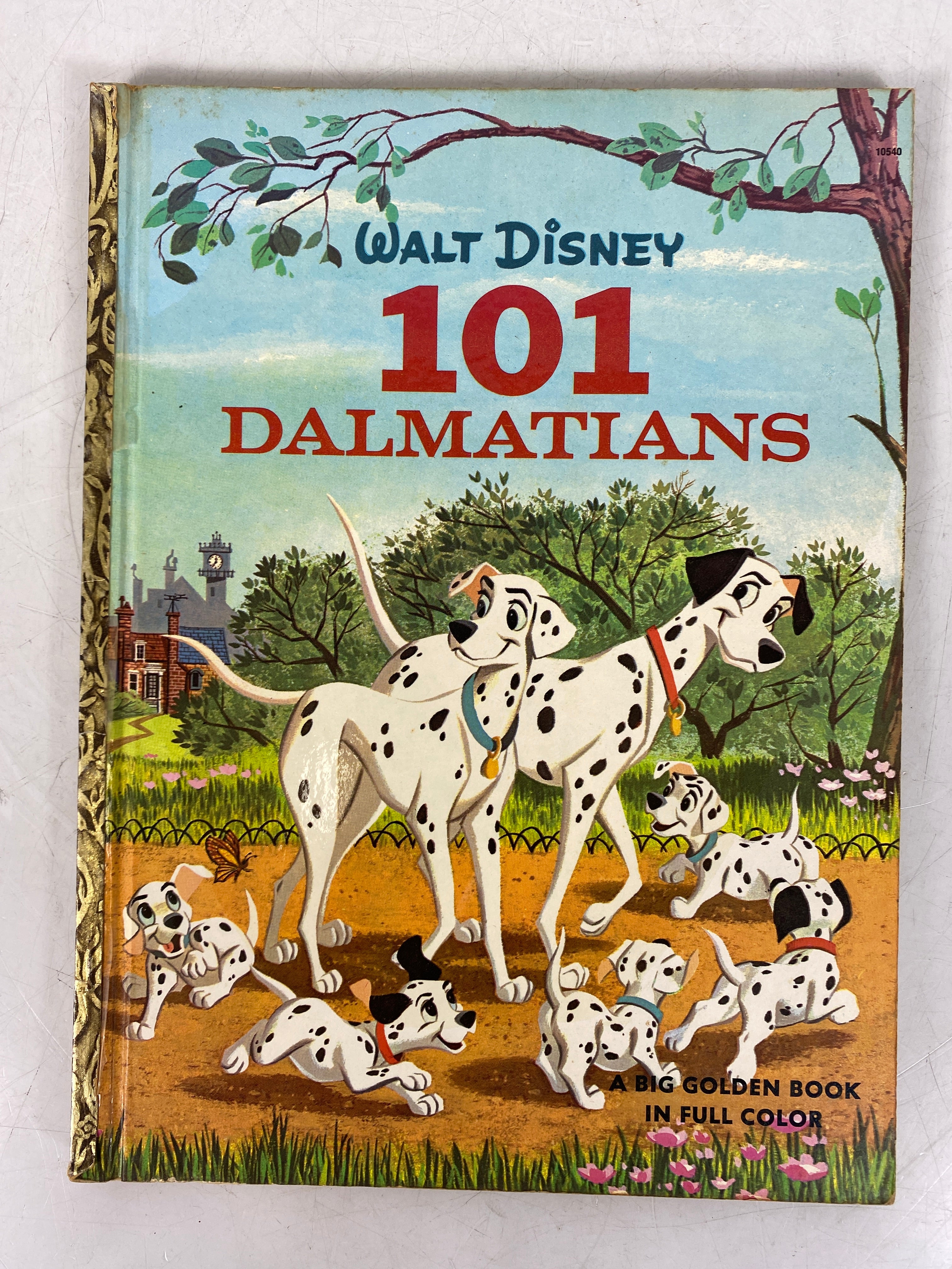 Lot of 4 Big Golden Book Disney (1949-1961)