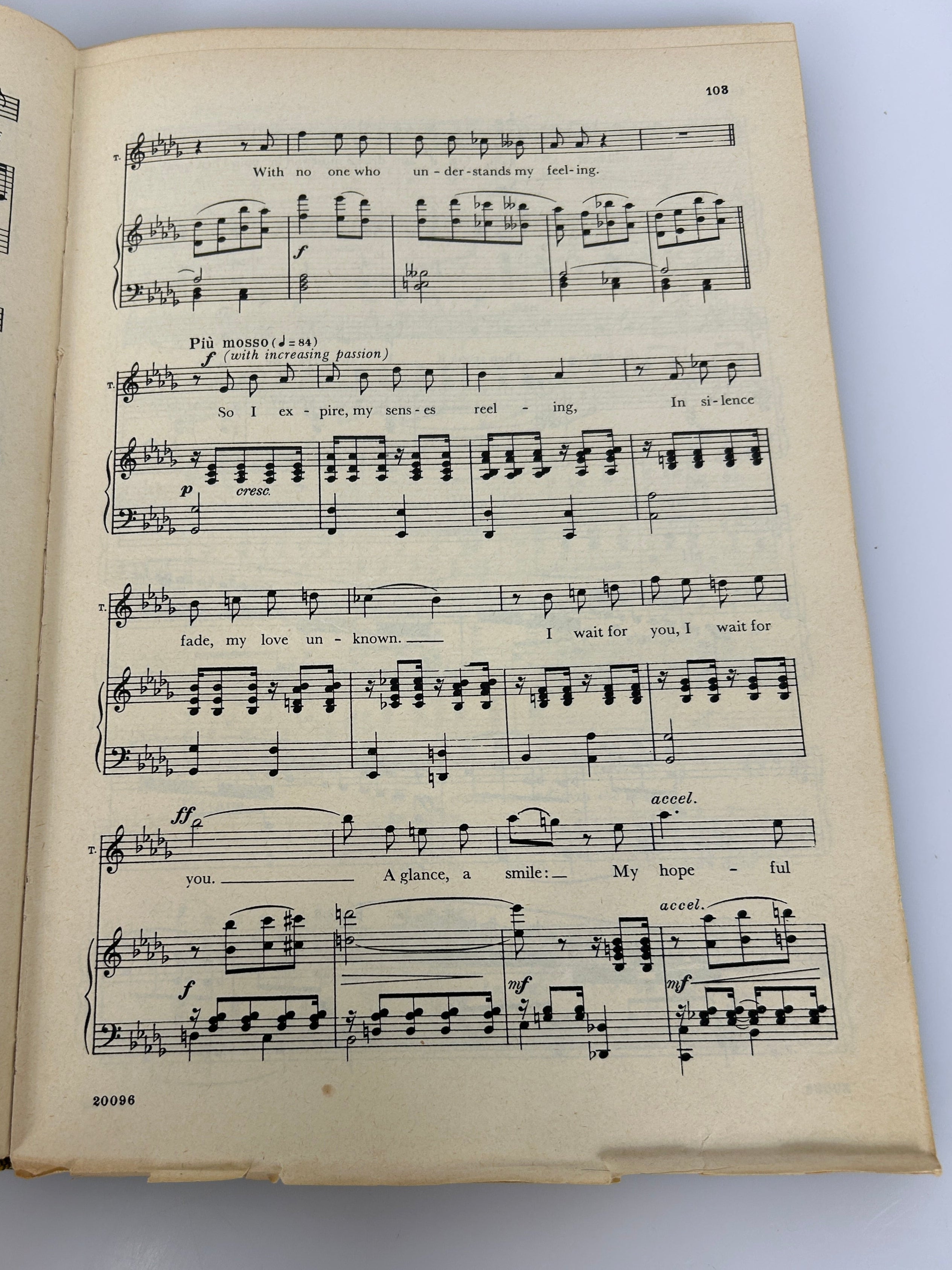Lot of 4 Bilingual Opera Scores Published by Schirmer HC