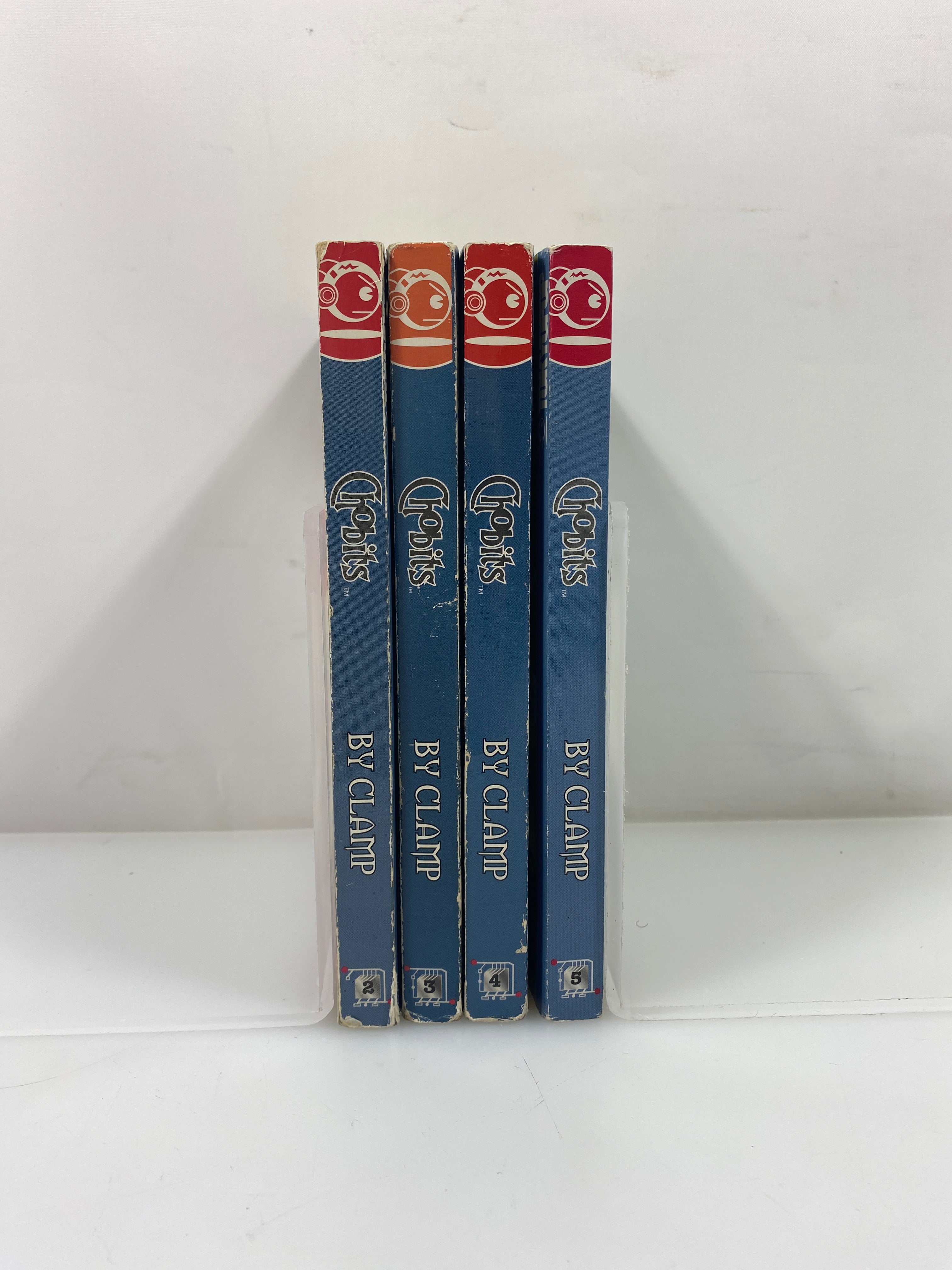 Lot of 4: Chobits Vols 2,3,4,5 2001-2004 SC