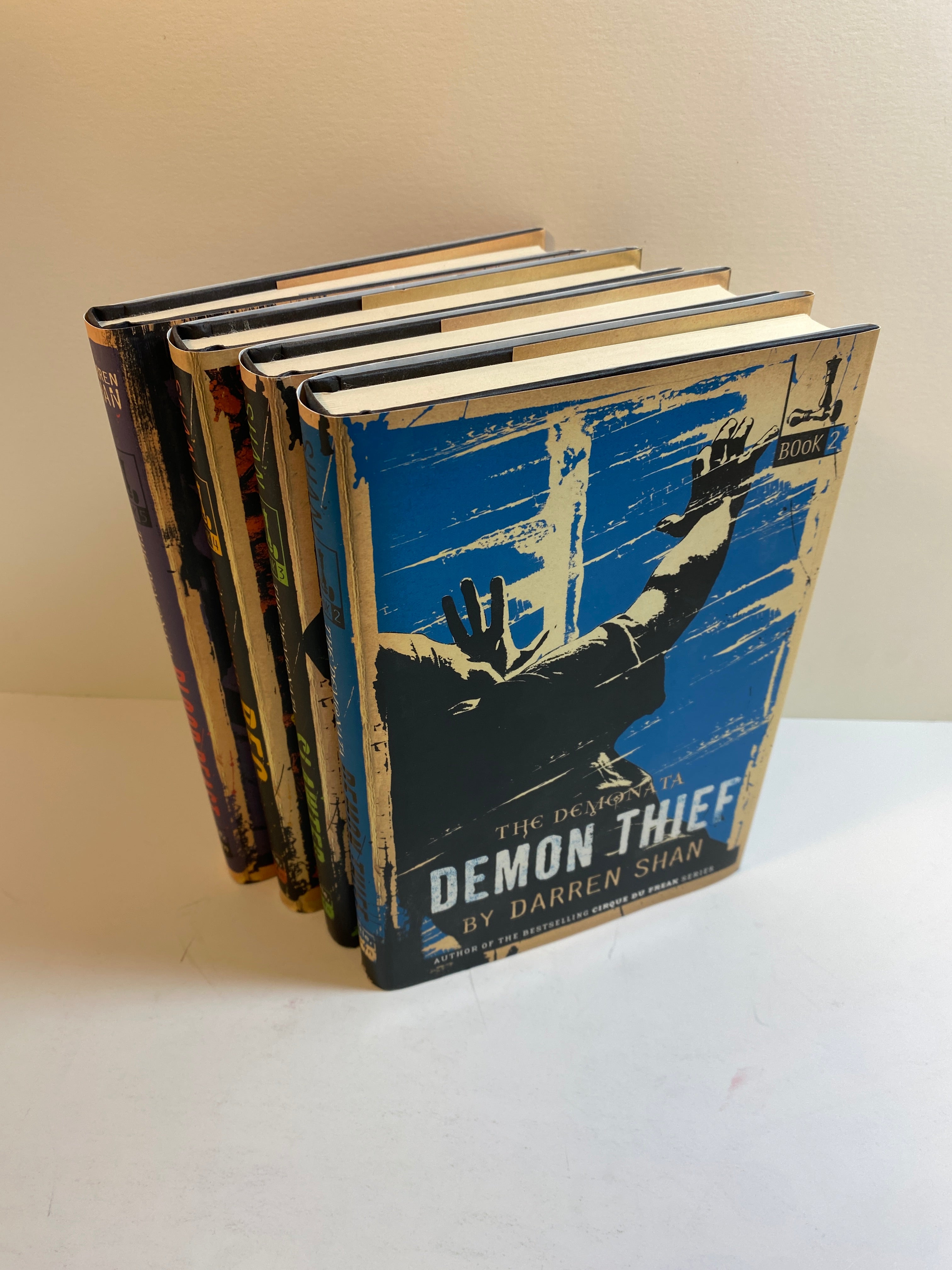 Lot of 4 Demonata Series Darren Shan Books 2-5 HCDJ 2006-2007