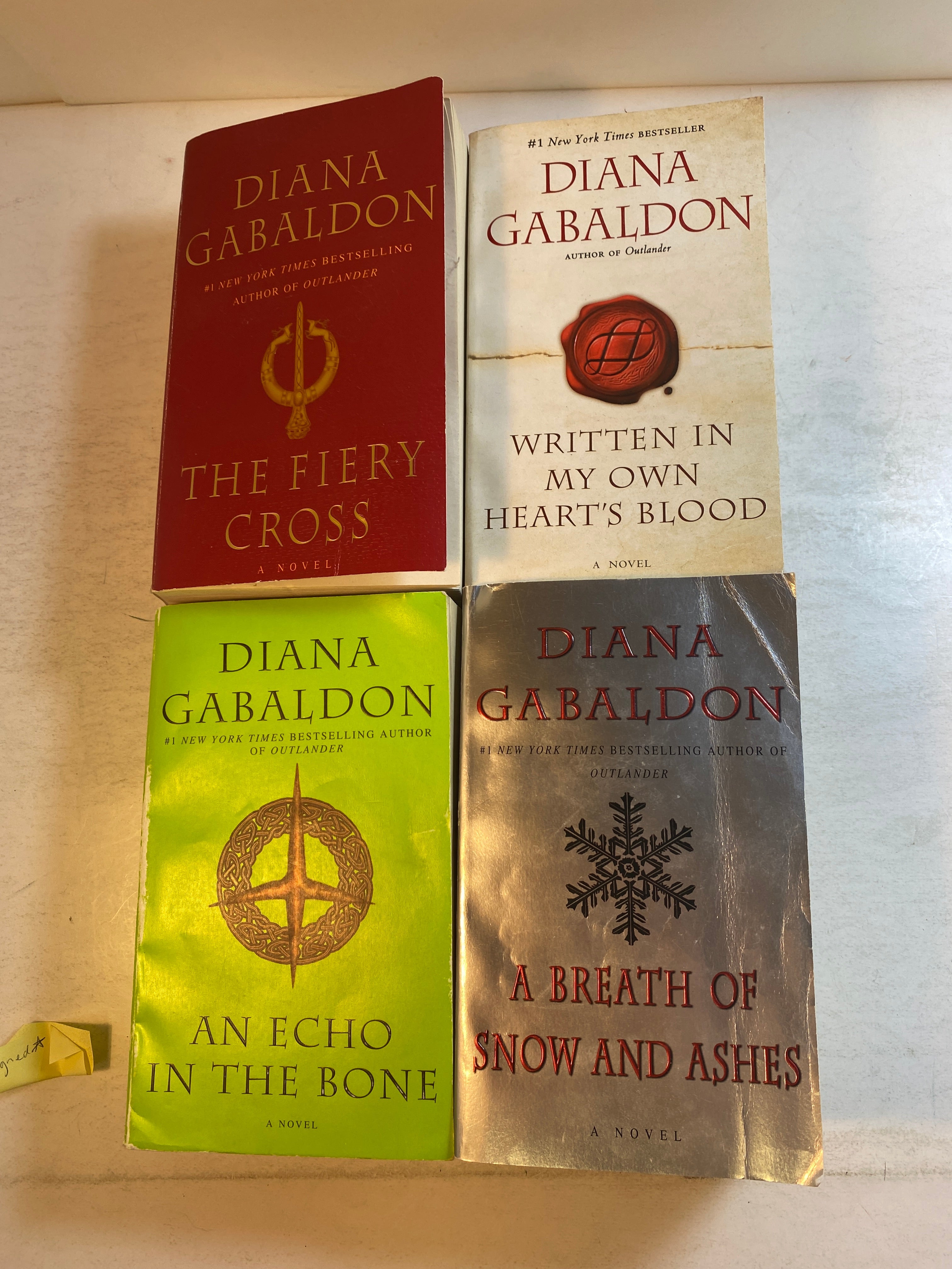 Lot of 4 Diana Gabaldon Books 2005-2016