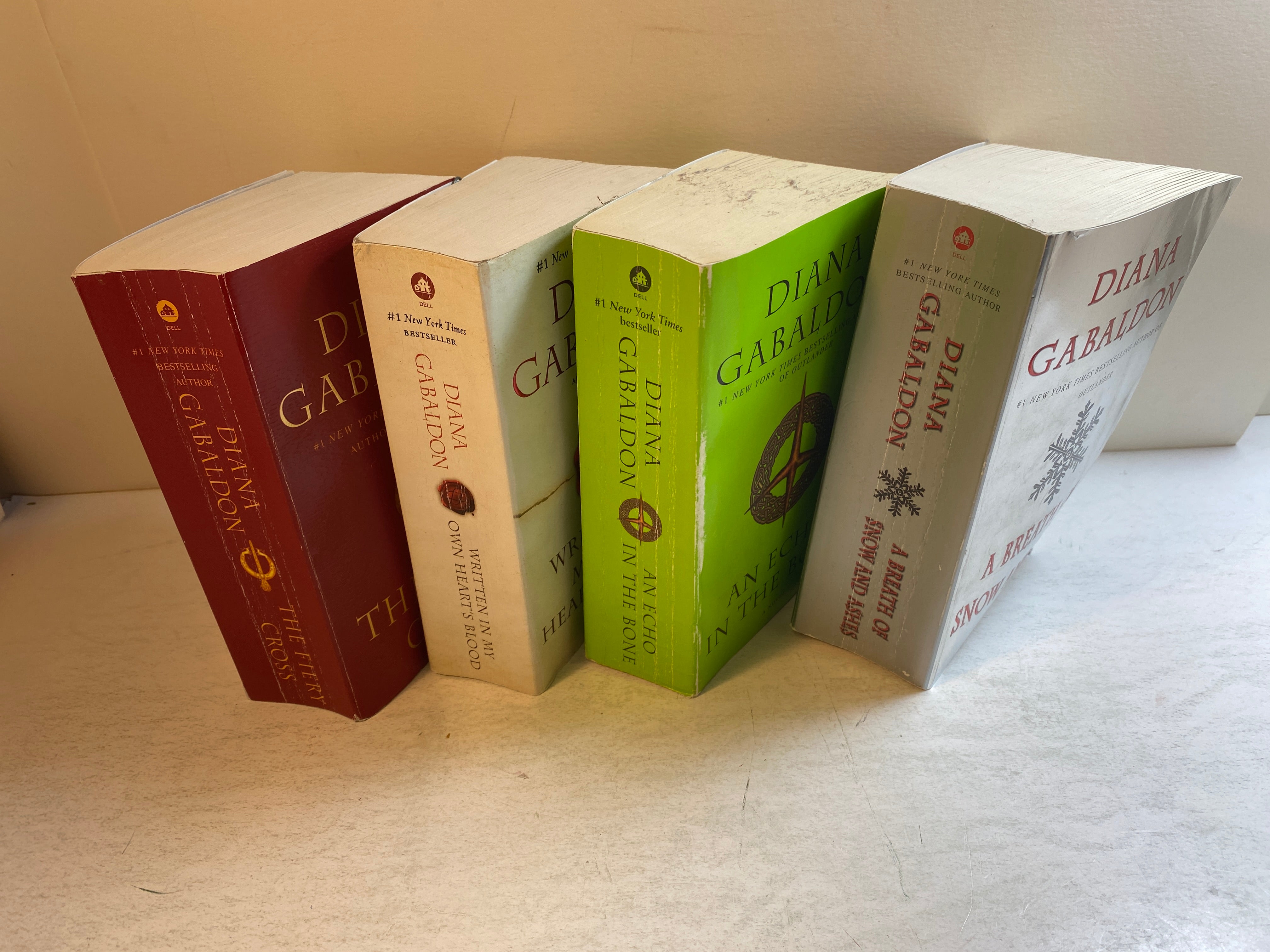 Lot of 4 Diana Gabaldon Books 2005-2016