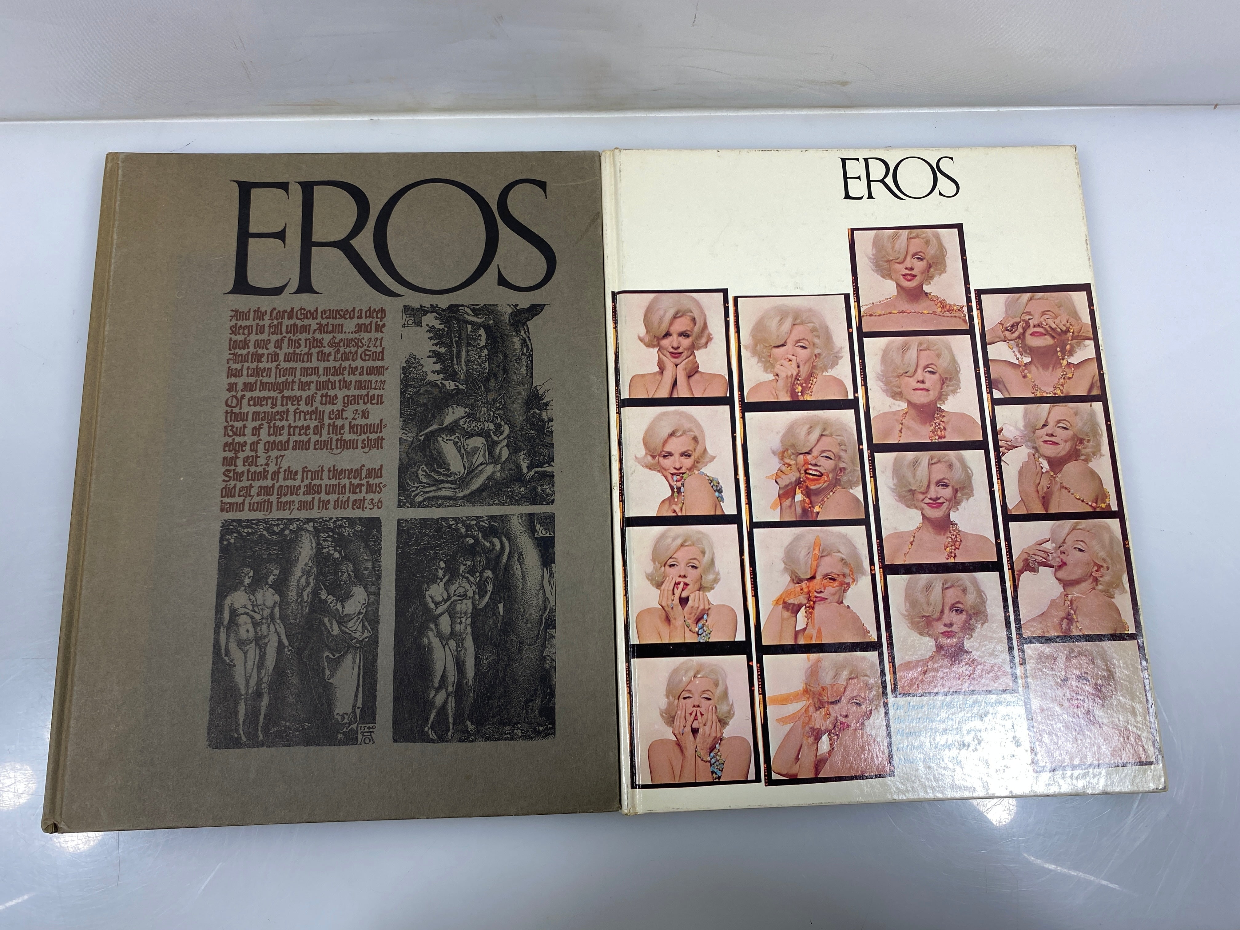 Lot of 4: Eros Magazine Volume 1 Number 1-4 1962 HC