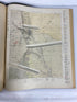 Lot of 4 Geological Atlas of the U.S. Ex-Library 1901-1916 SC