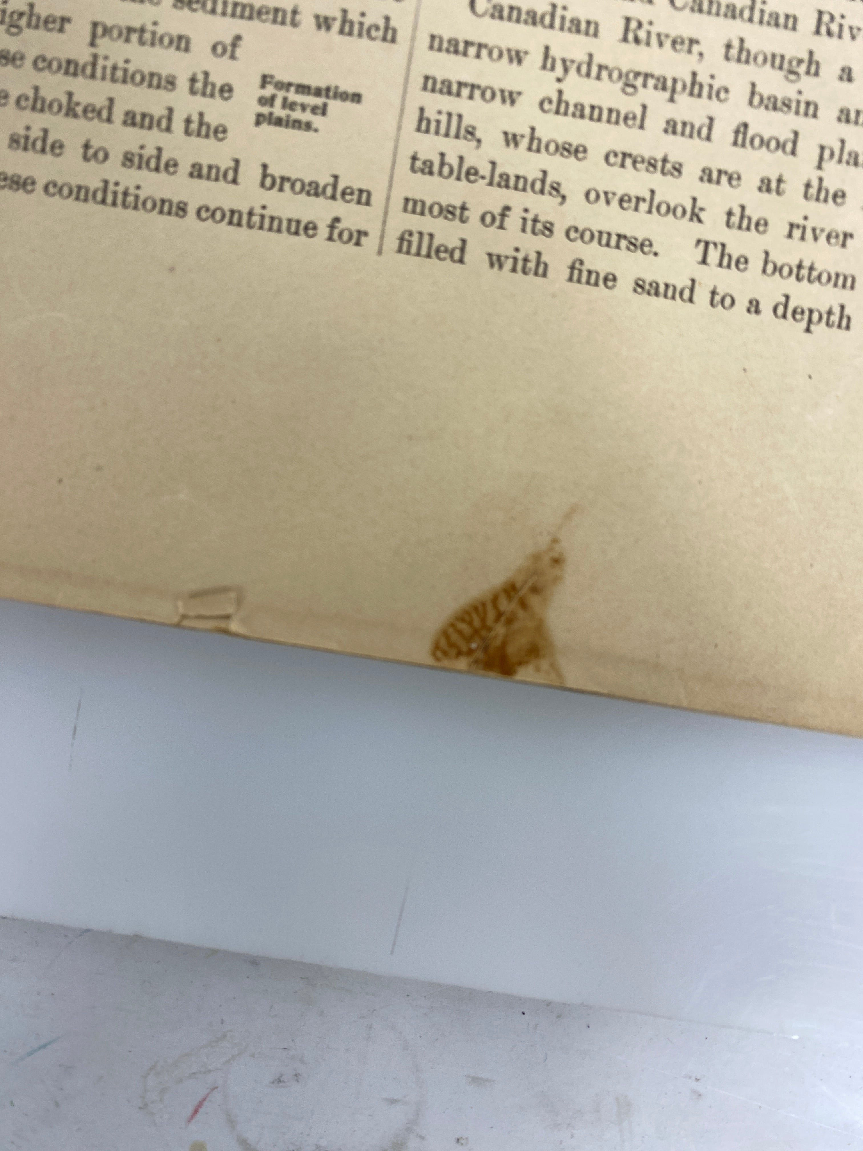 Lot of 4 Geological Atlas of the U.S. Ex-Library 1901-1916 SC