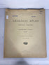 Lot of 4 Geological Atlas of the U.S. Ex-Library 1901-1916 SC