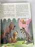 Lot of 4 Golden Disney Wonderful Worlds Books Fantasyland HC 1965