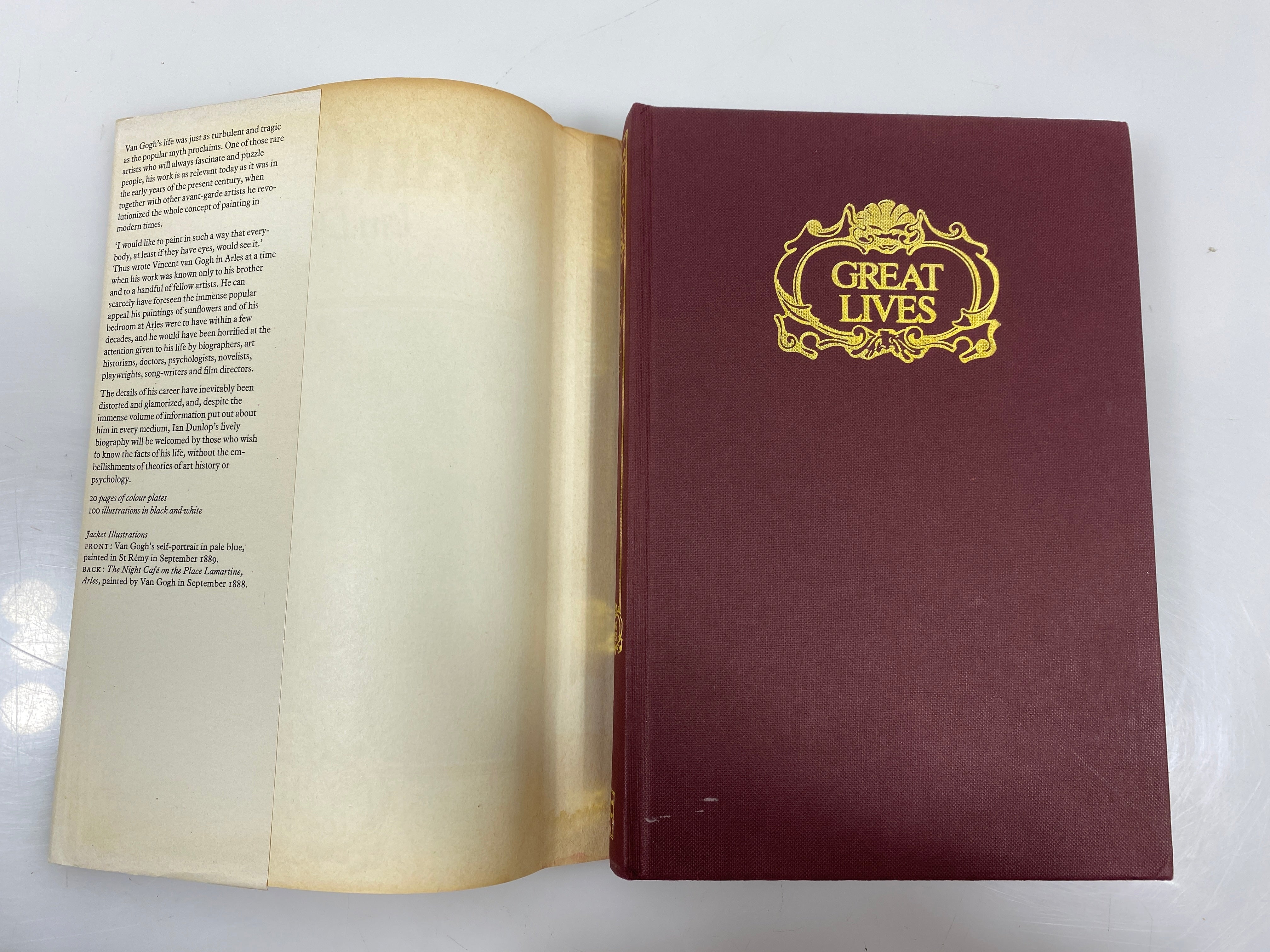 Lot of 4 Great Lives: Van Gogh/Francis Drake/Louis XIV/Charles Darwin 1973-74