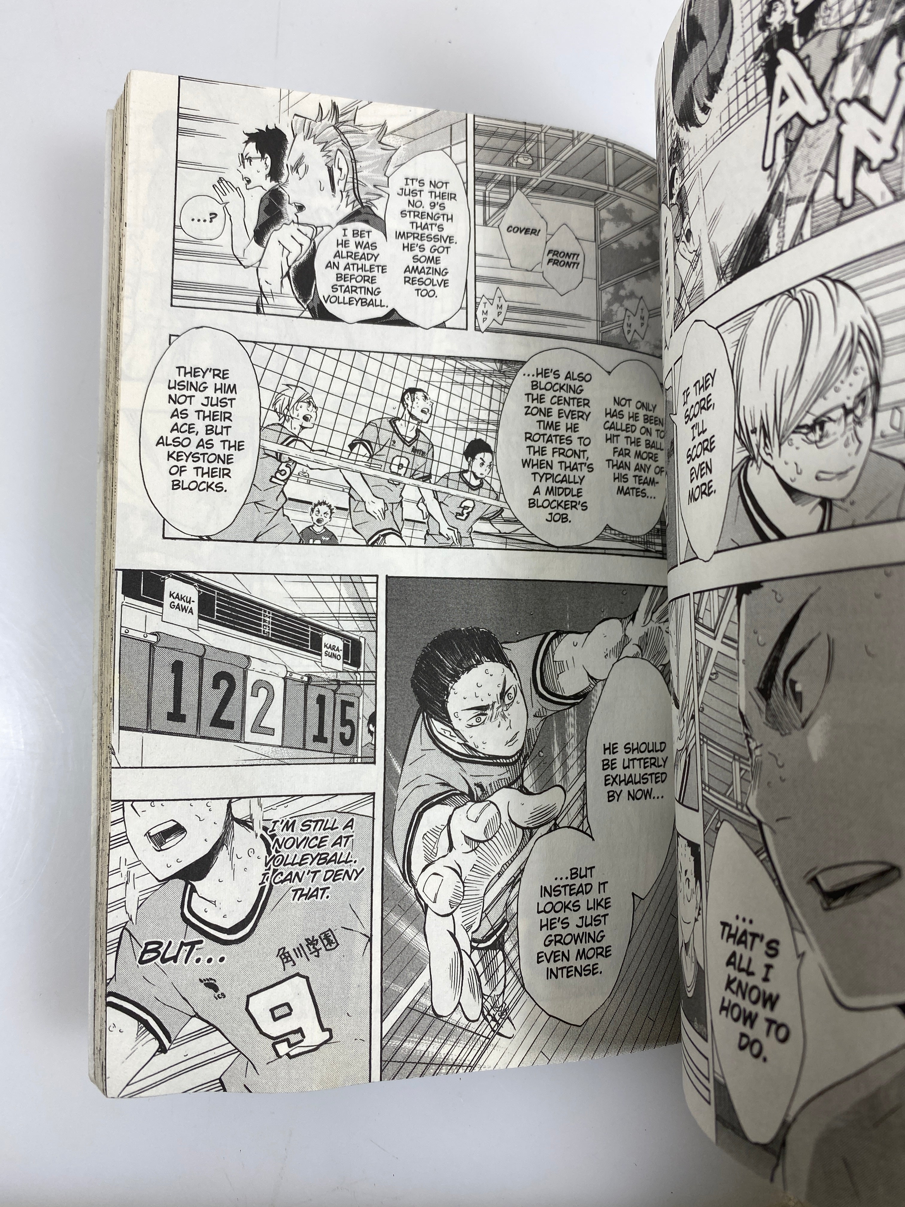 Lot of 4: Haikyuu 8, 10, 12, 25 Manga 2017-21 SC