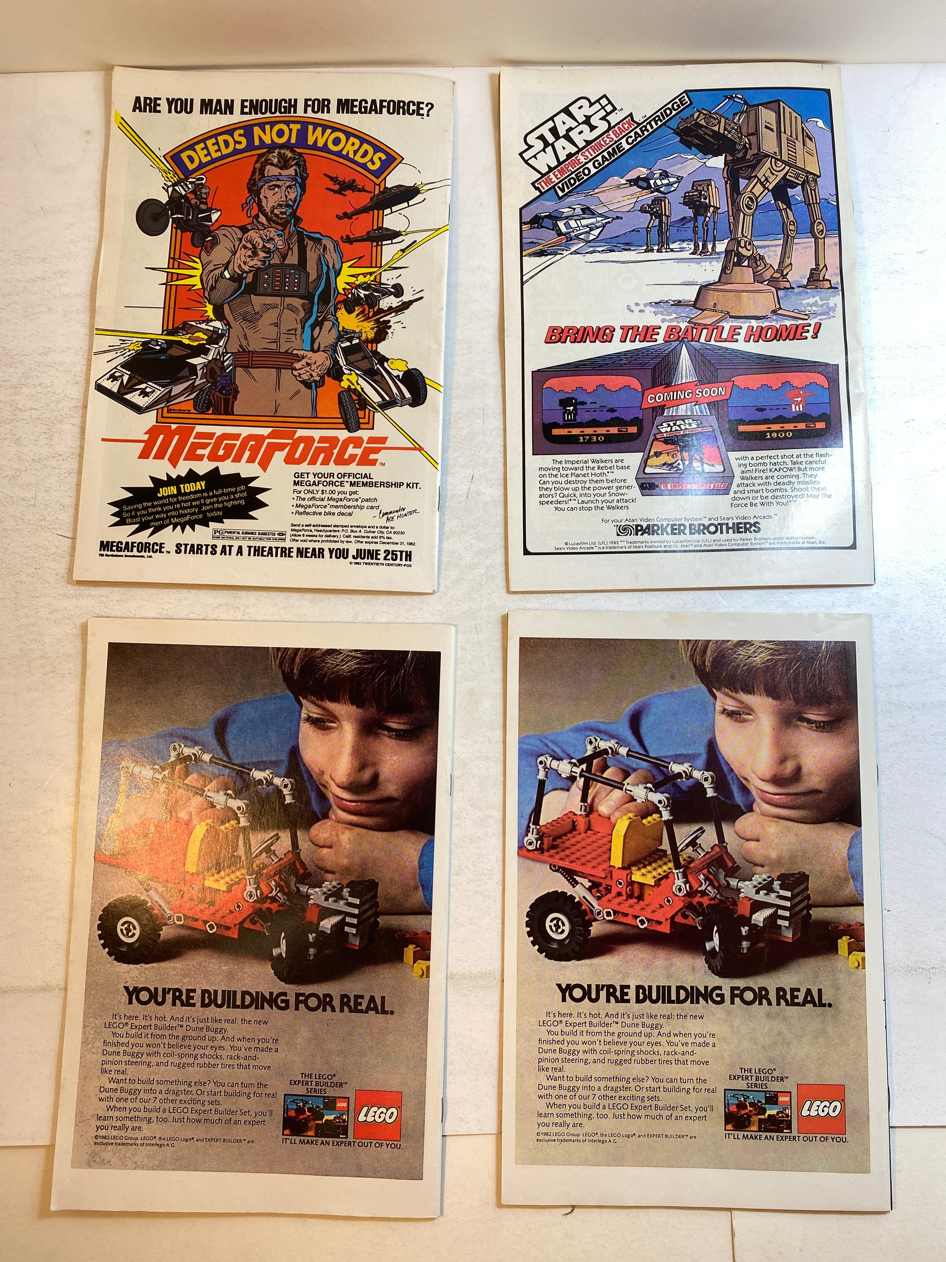 Lot of 4 Hercules Prince of Power Set Marvel Comics 1982
