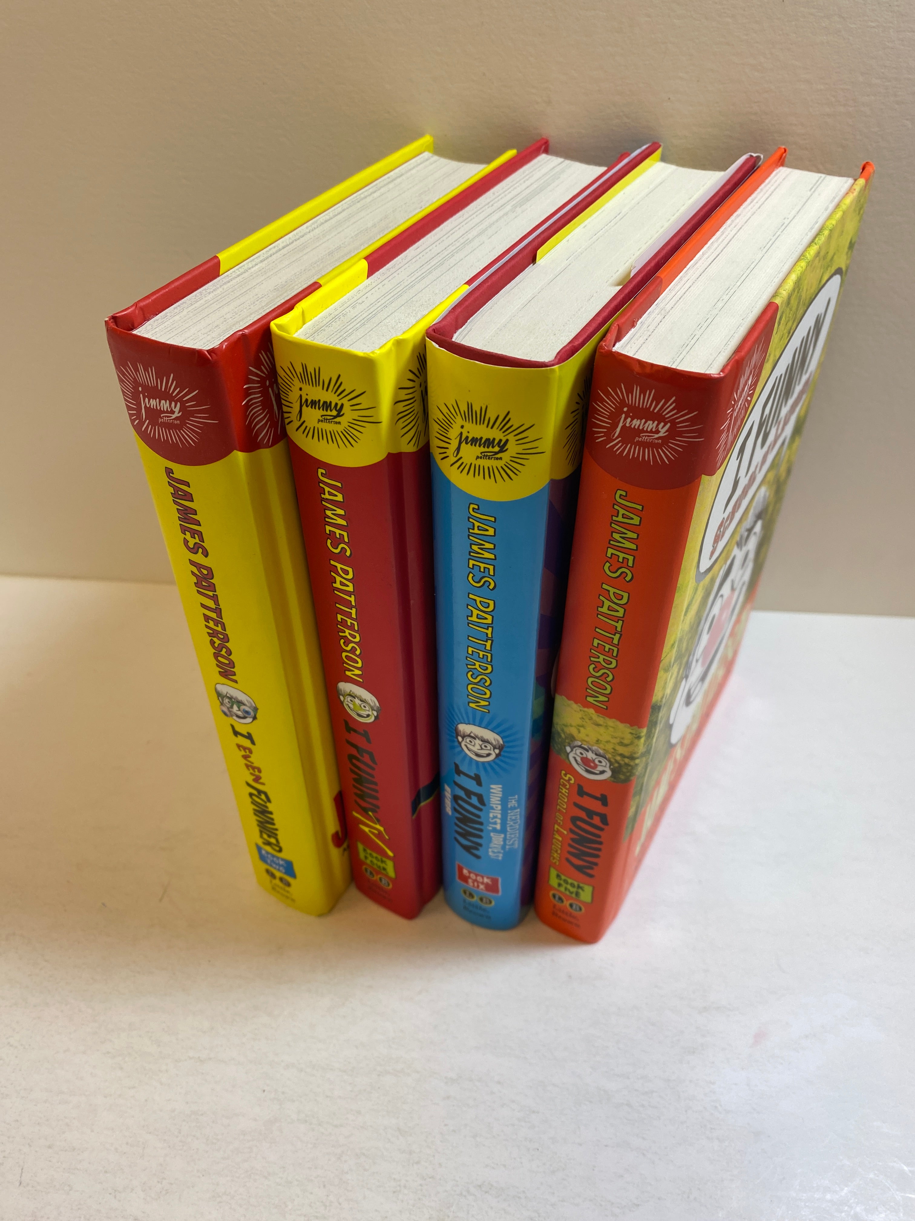 Lot of 4 I Funny James Patterson HC Books 2013-2018