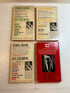Lot of 4 James Bond Thrillers by Ian Fleming Signet 1958-SC