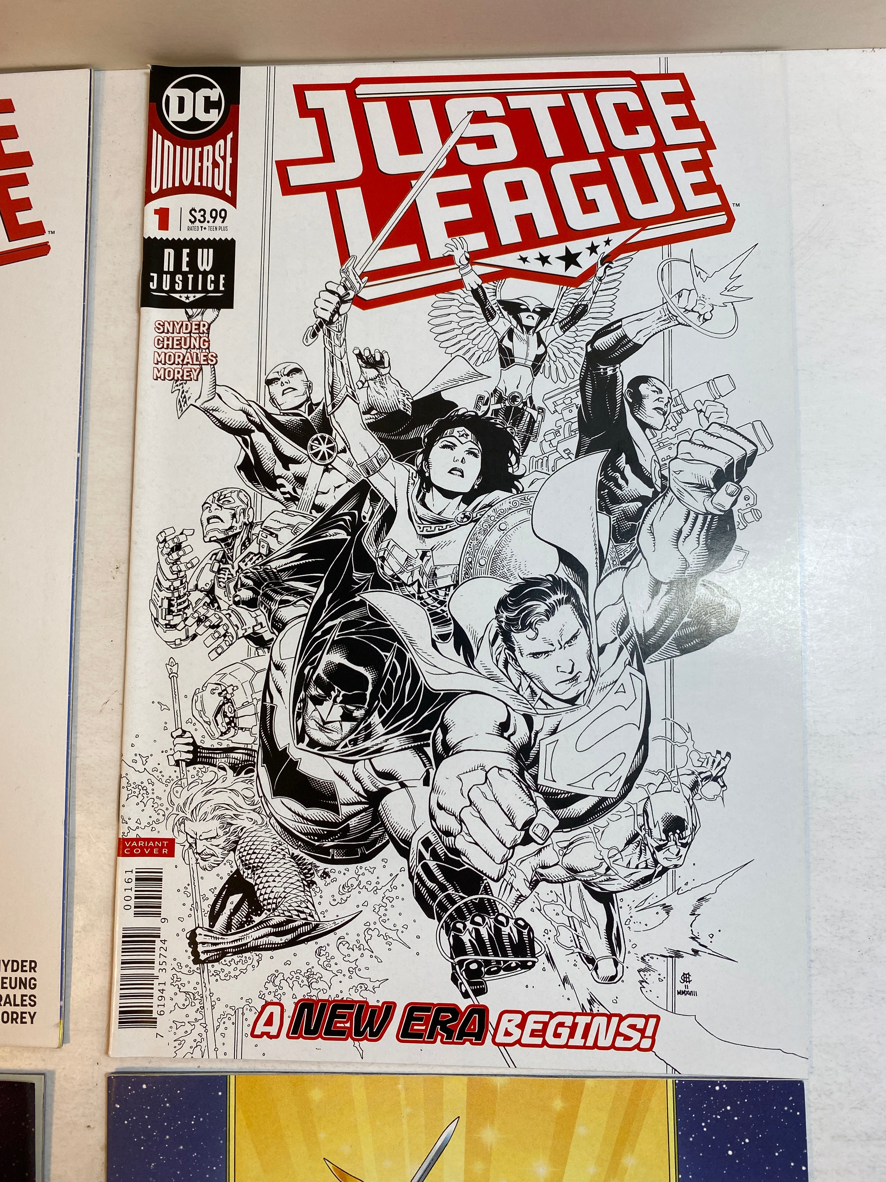 Lot of 4 Justice League #1 2018 DC Comic Cover Variants