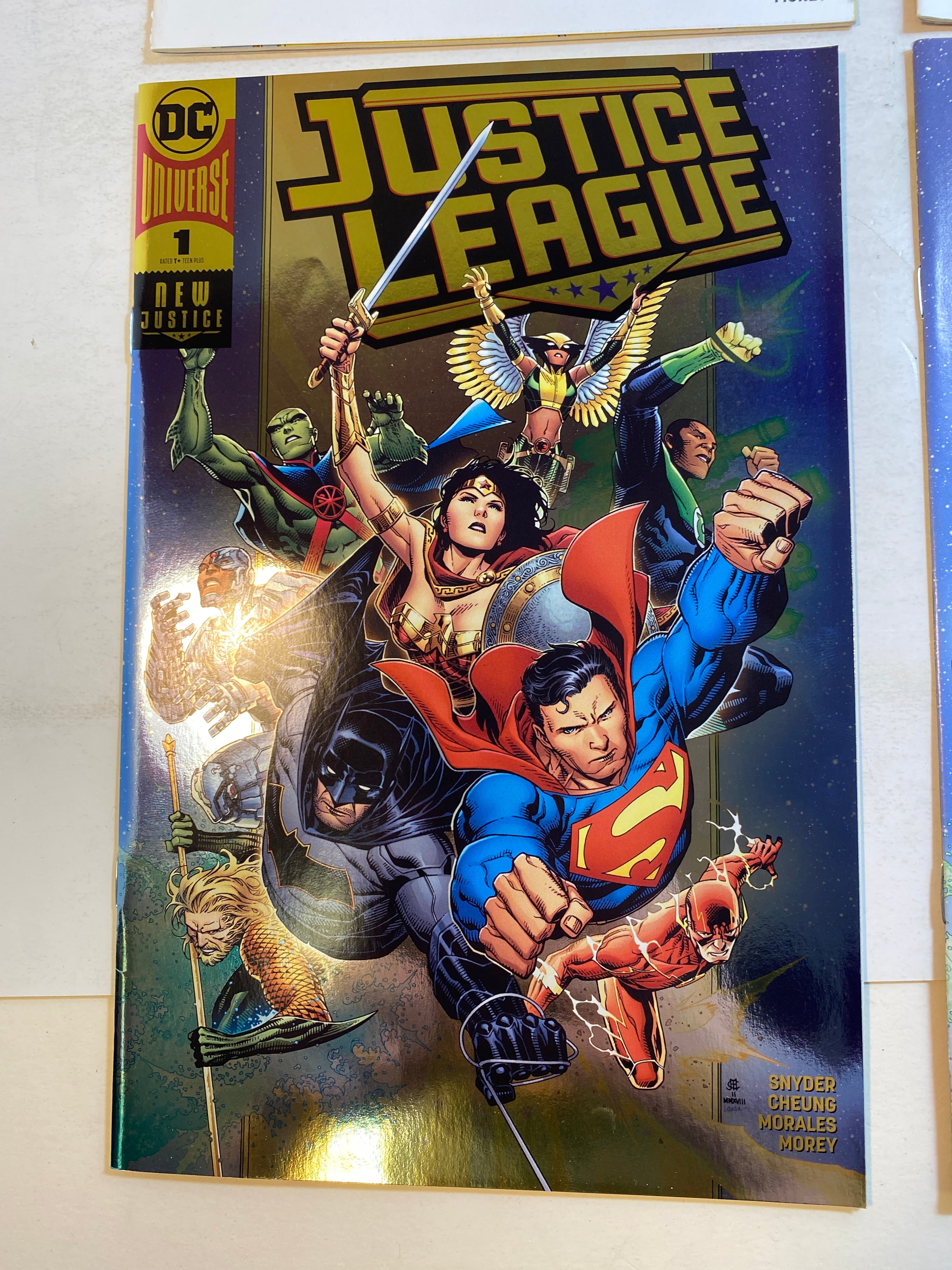 Lot of 4 Justice League #1 2018 DC Comic Cover Variants