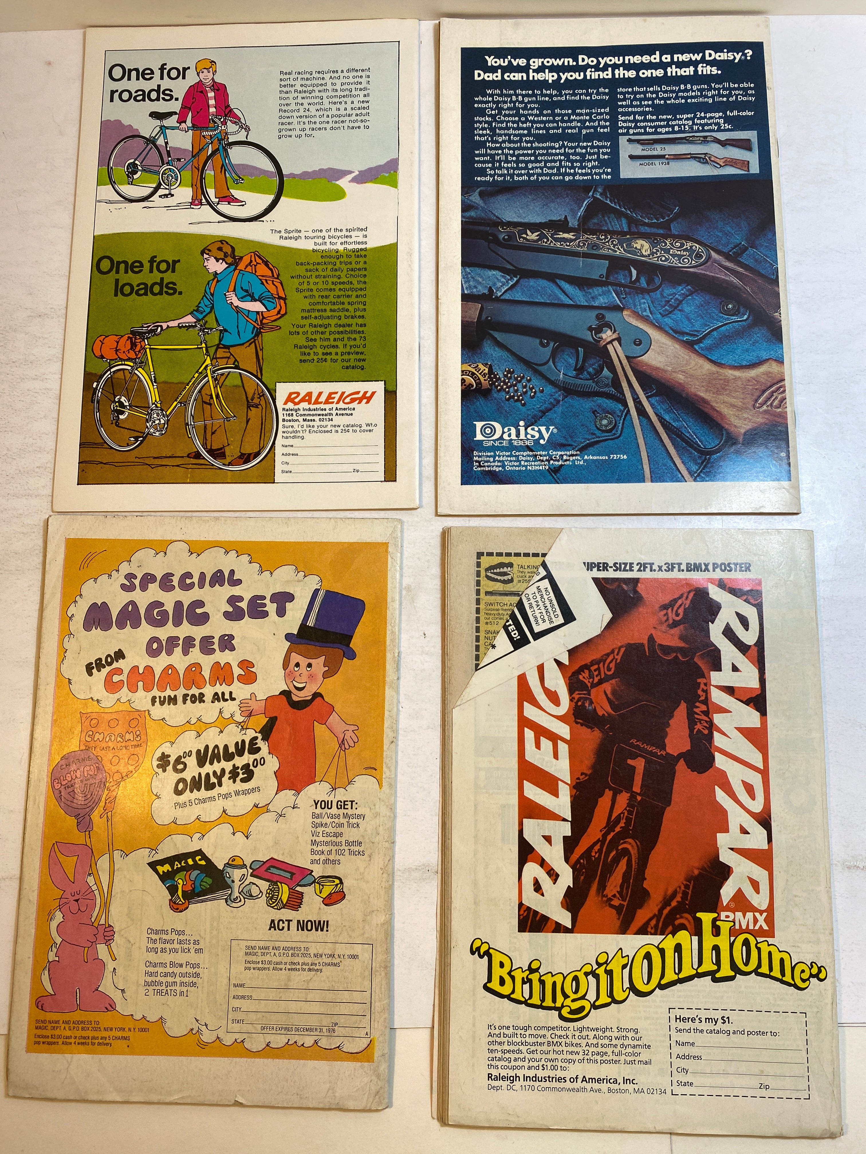 Lot of 4 Kamandi Last Boy on Earth DC Comics 1973-1978