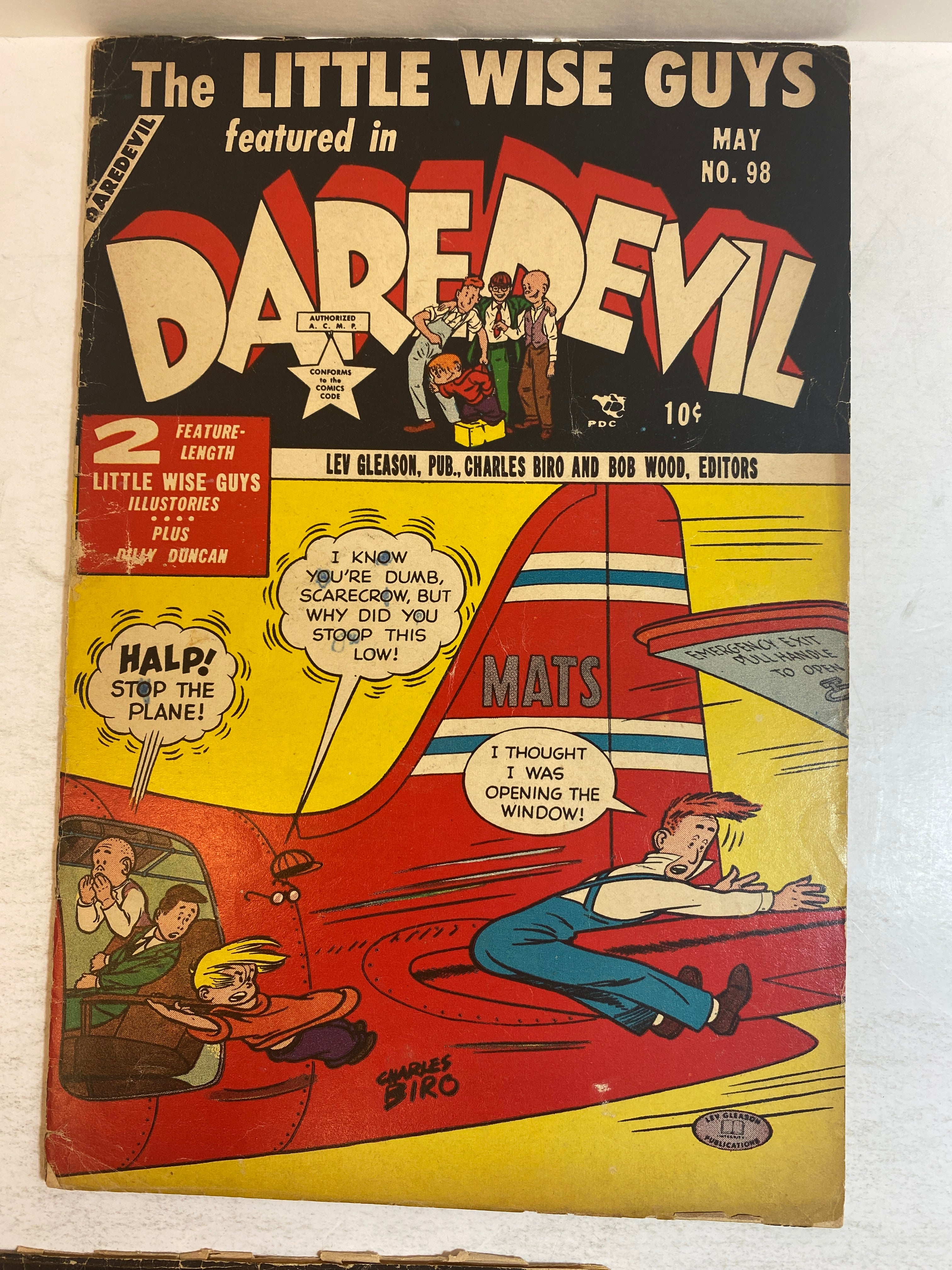 Lot of 4 Little Wise Guys Daredevil Gleason Comics 1953-1956