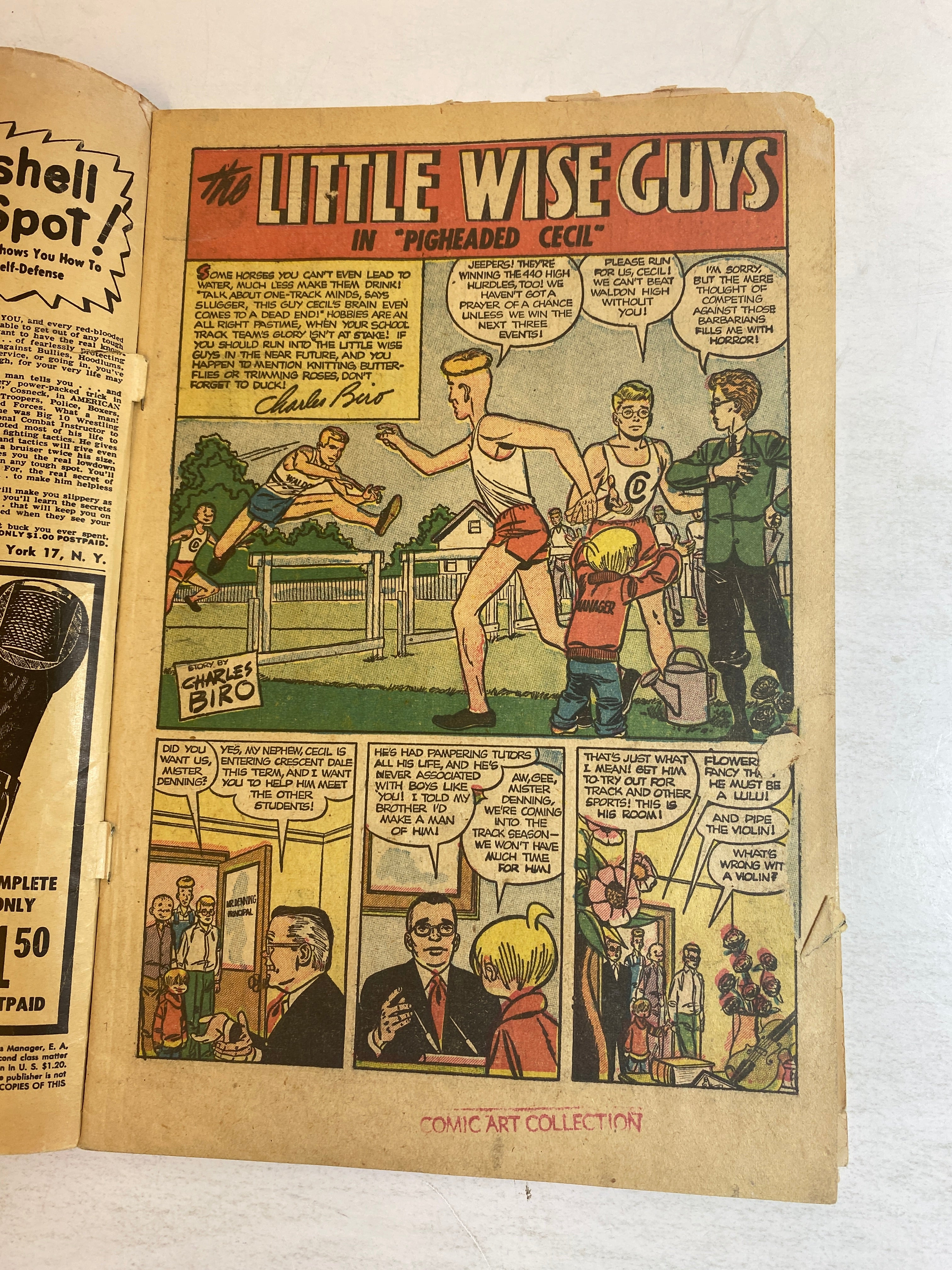 Lot of 4 Little Wise Guys Daredevil Gleason Comics 1953-1956