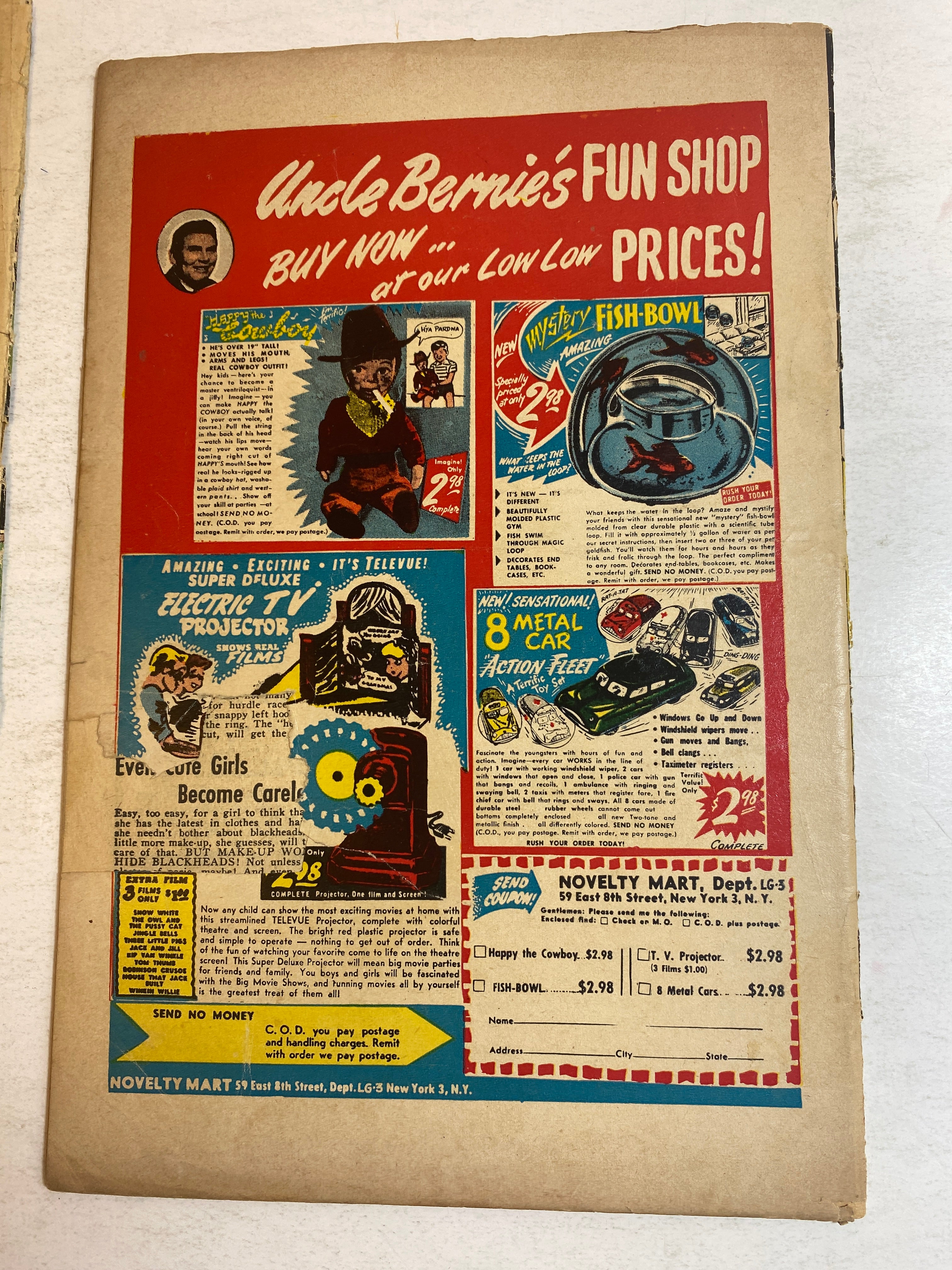 Lot of 4 Little Wise Guys Daredevil Gleason Comics 1953-1956