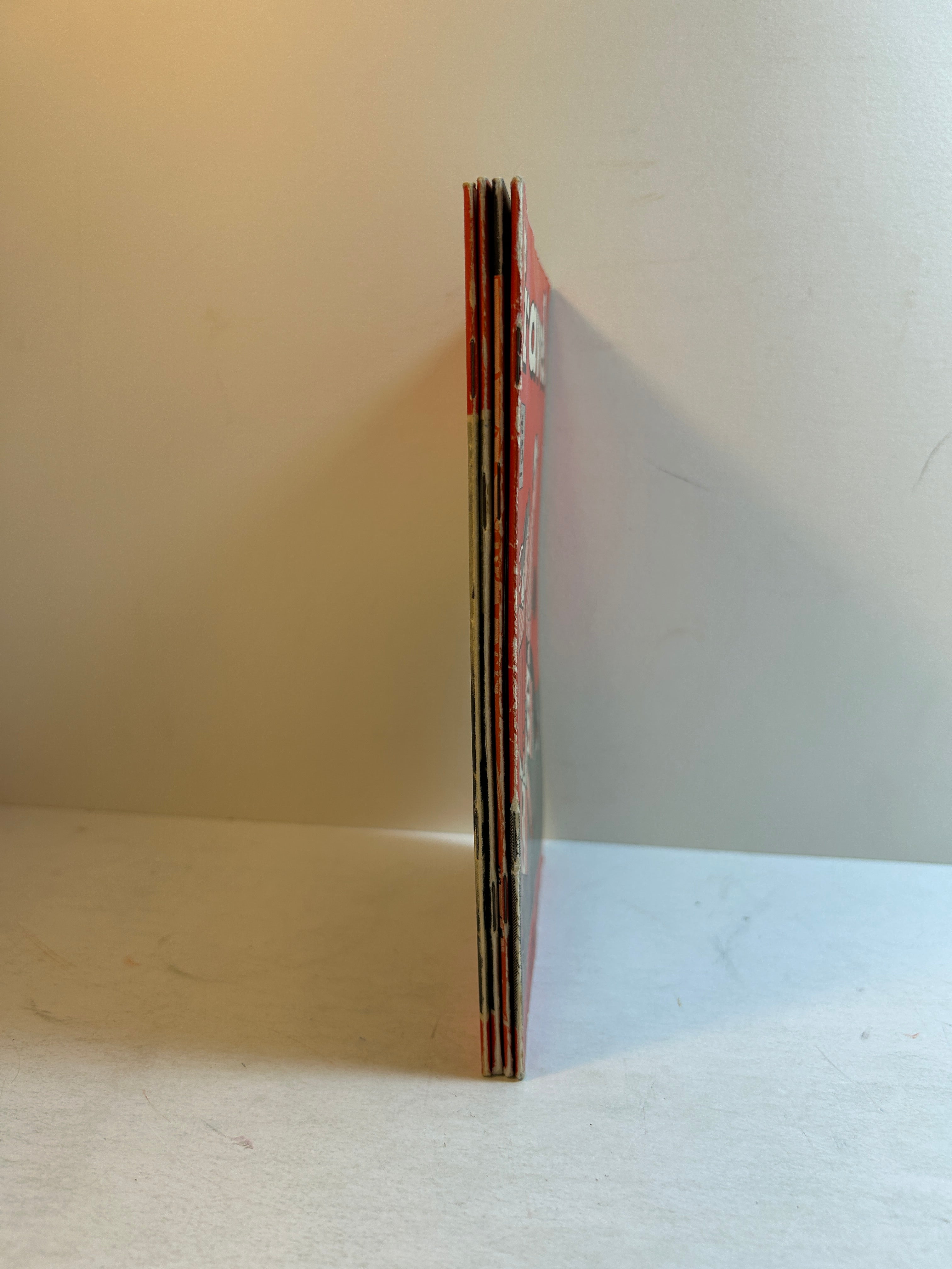 Lot of 4 Little Wonder Book Series: Firemen, Airplanes, Travel & Trains Today 1949-50 SC