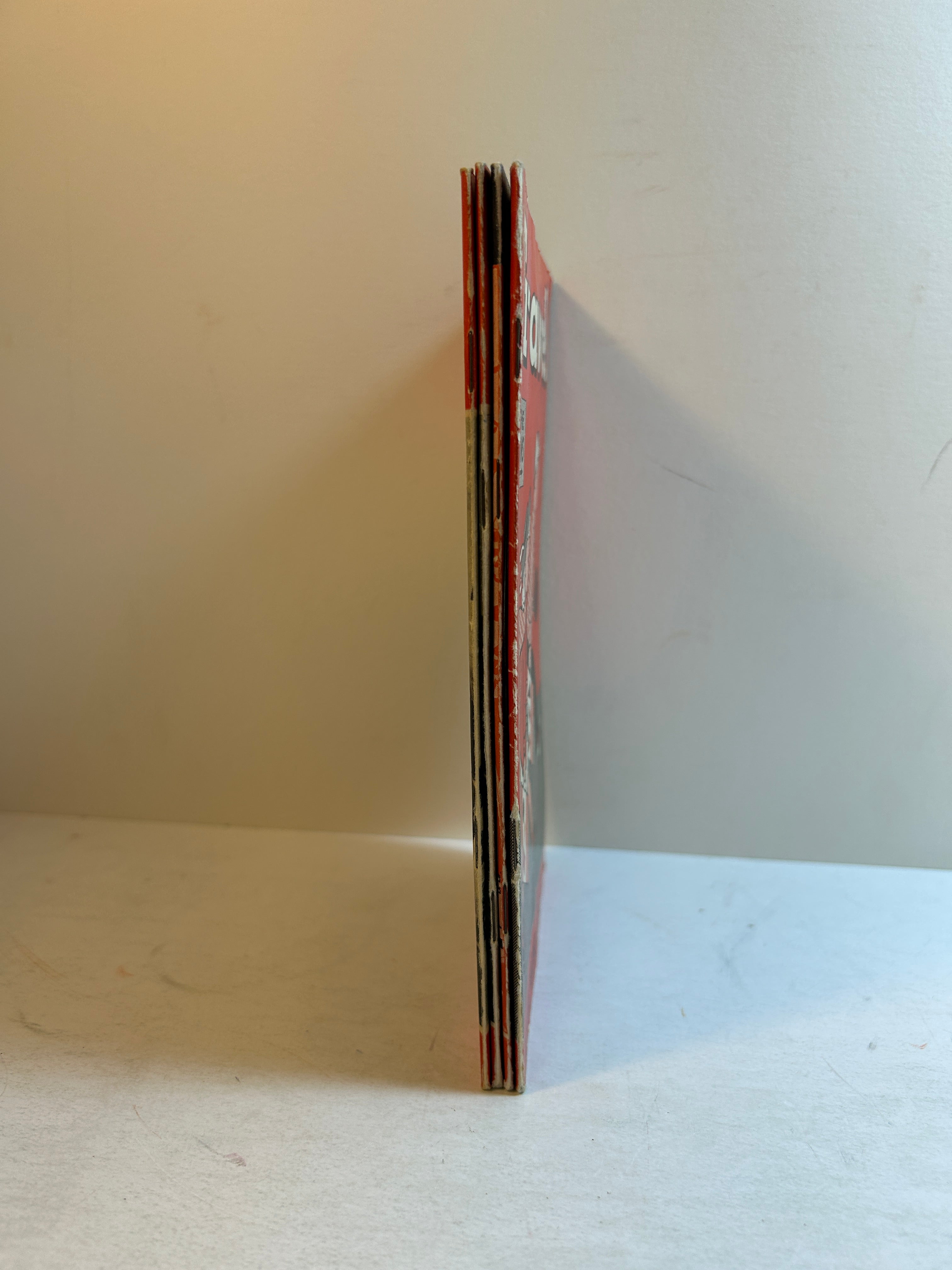 Lot of 4 Little Wonder Book Series: Firemen, Airplanes, Travel & Trains Today 1949-50 SC