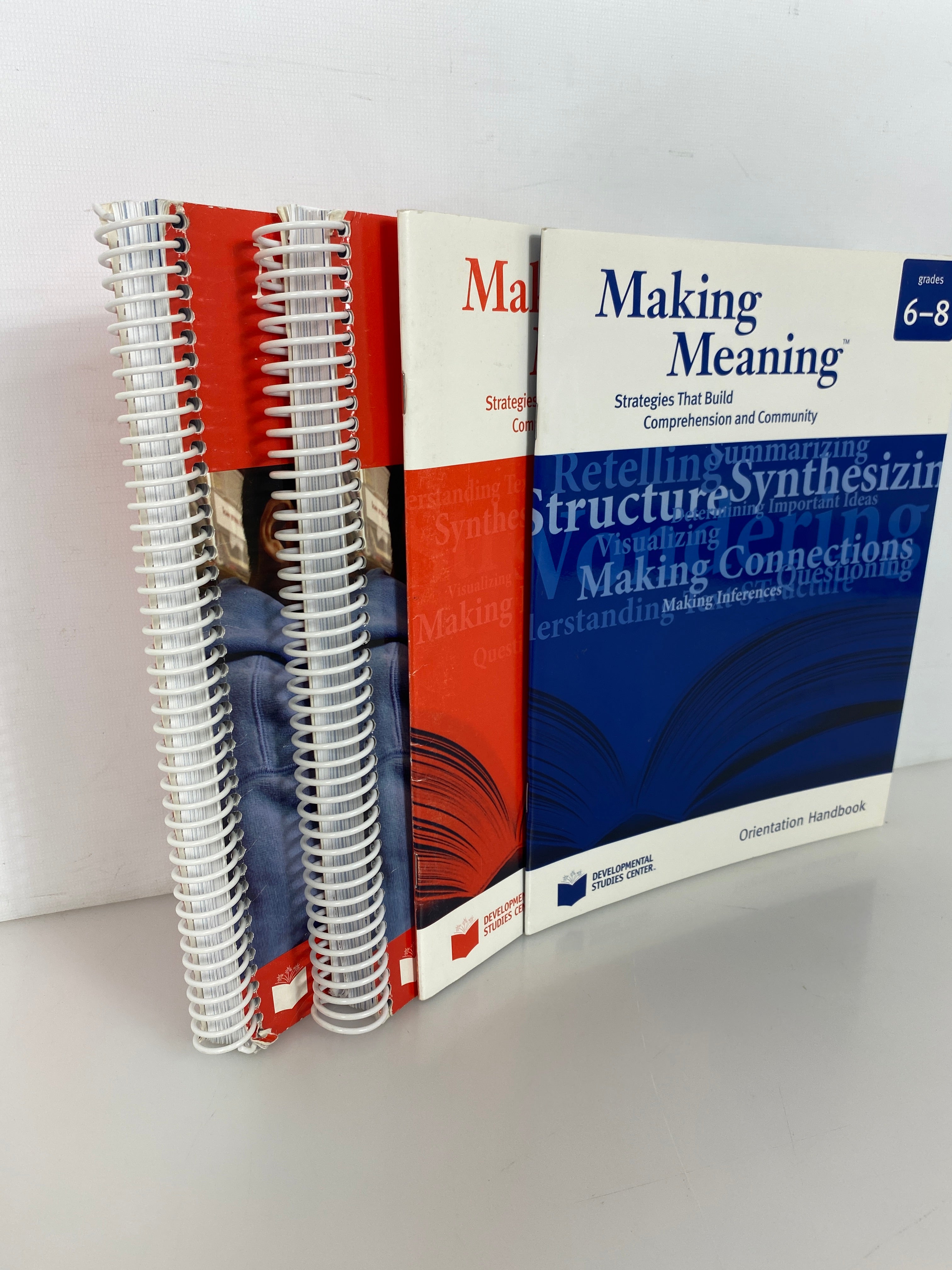 Lot of 4: Making Meaning Grade 6 Teacher's Manual/Orientation/Assessment Books