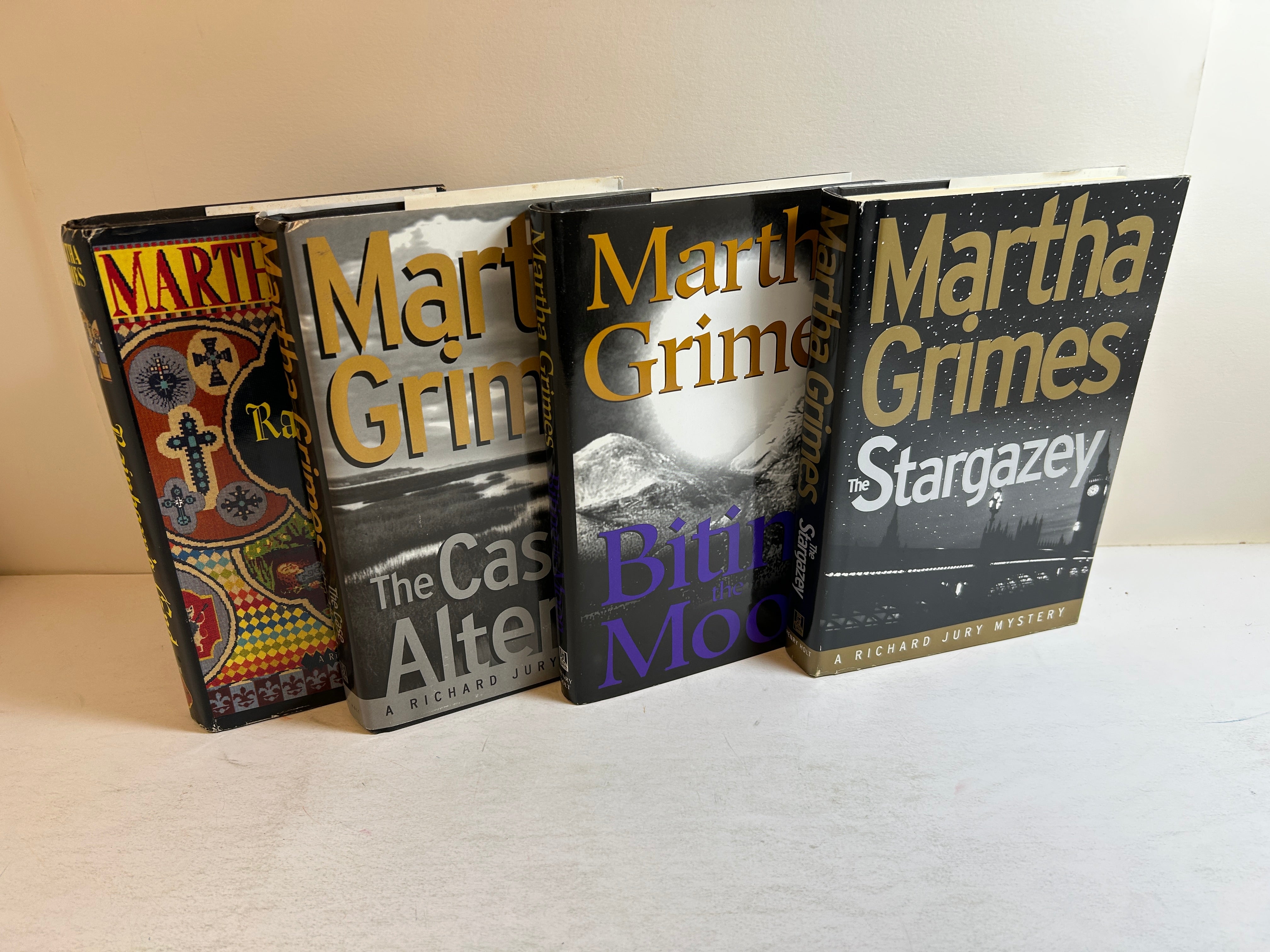 Lot of 4 Martha Grimes Mysteries Holt/Knopf HC DJ
