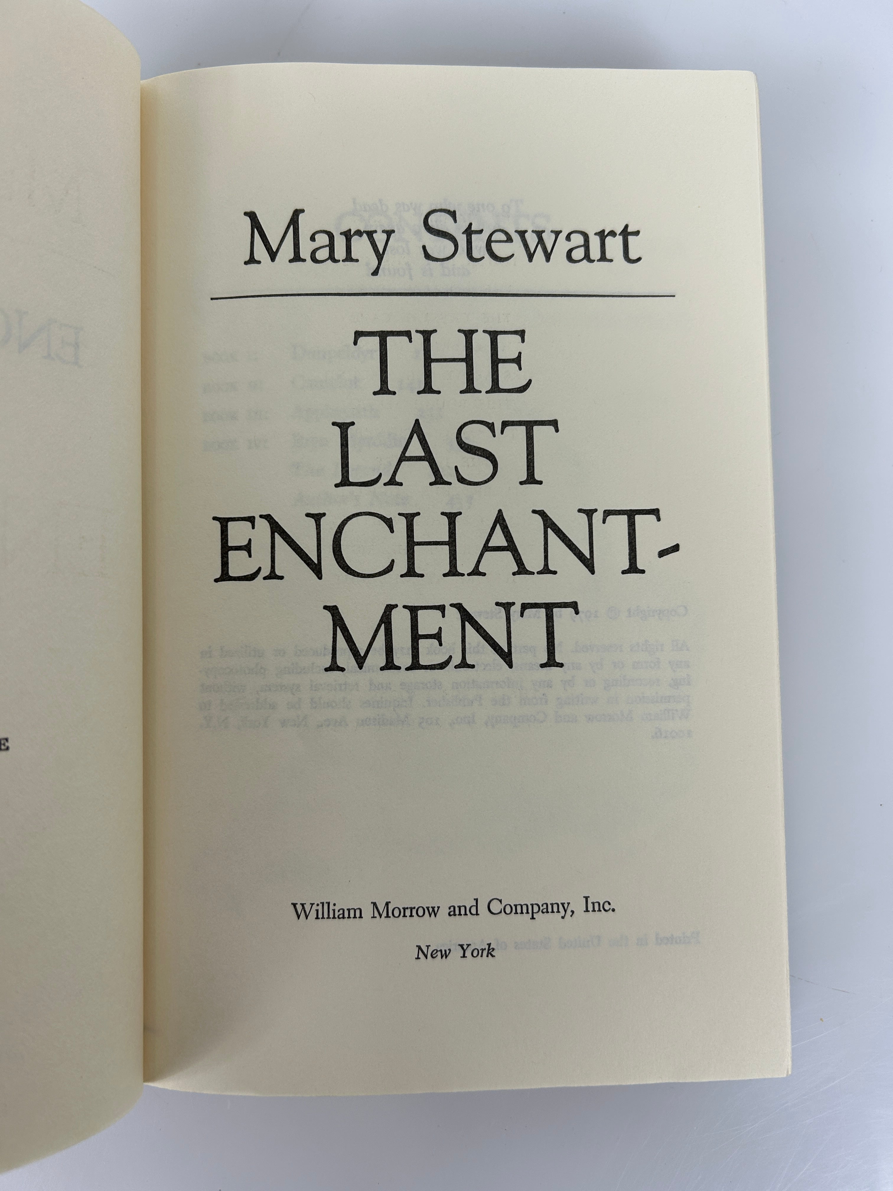 Lot of 4  Mary Stewart Book Club Editions HCDJ