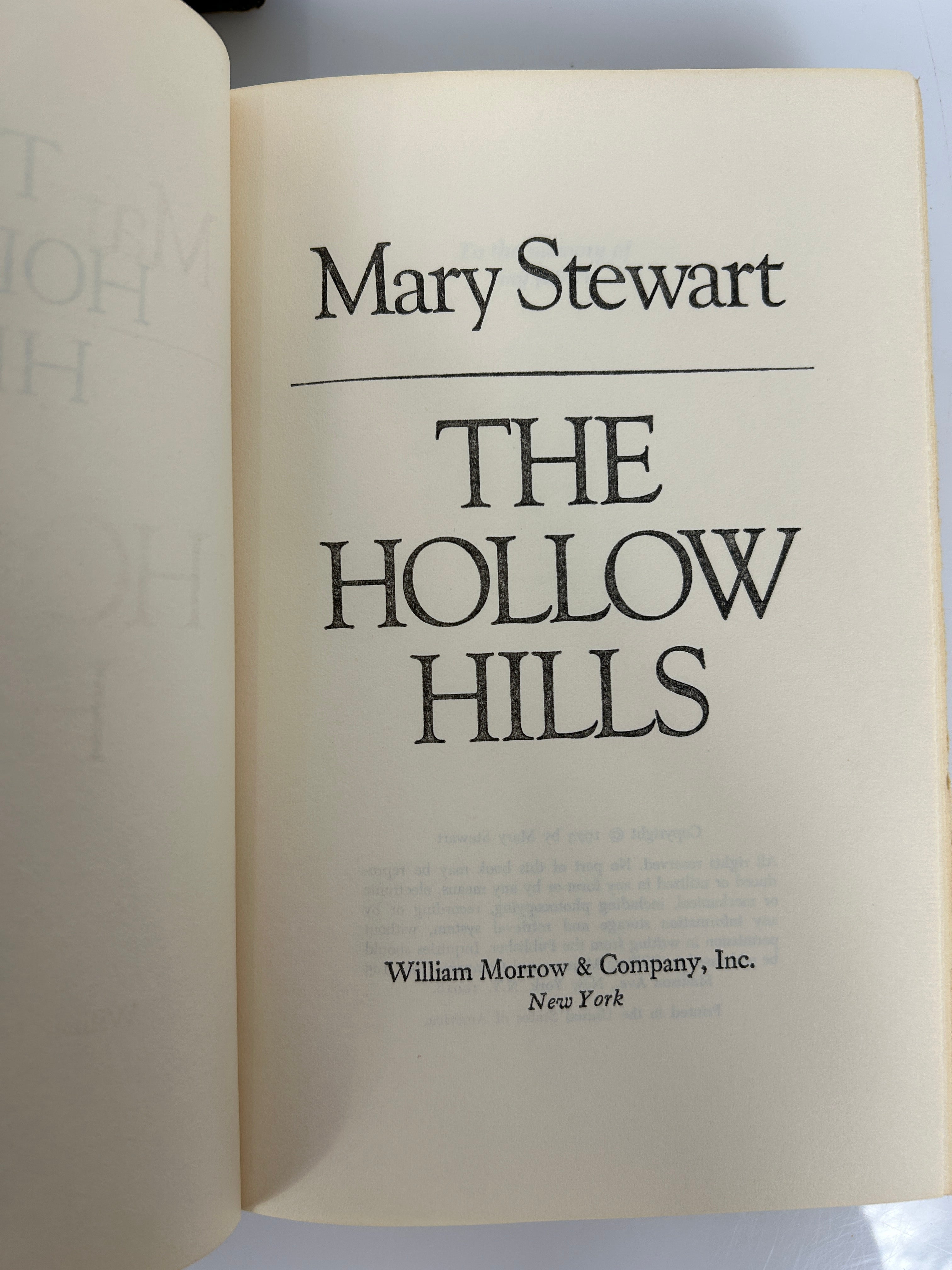 Lot of 4  Mary Stewart Book Club Editions HCDJ