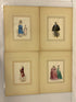 Lot of 4 Matted Fashion Plates Pauquet 1580-1813