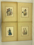 Lot of 4 Matted Fashion Plates Pauquet 1792-1825