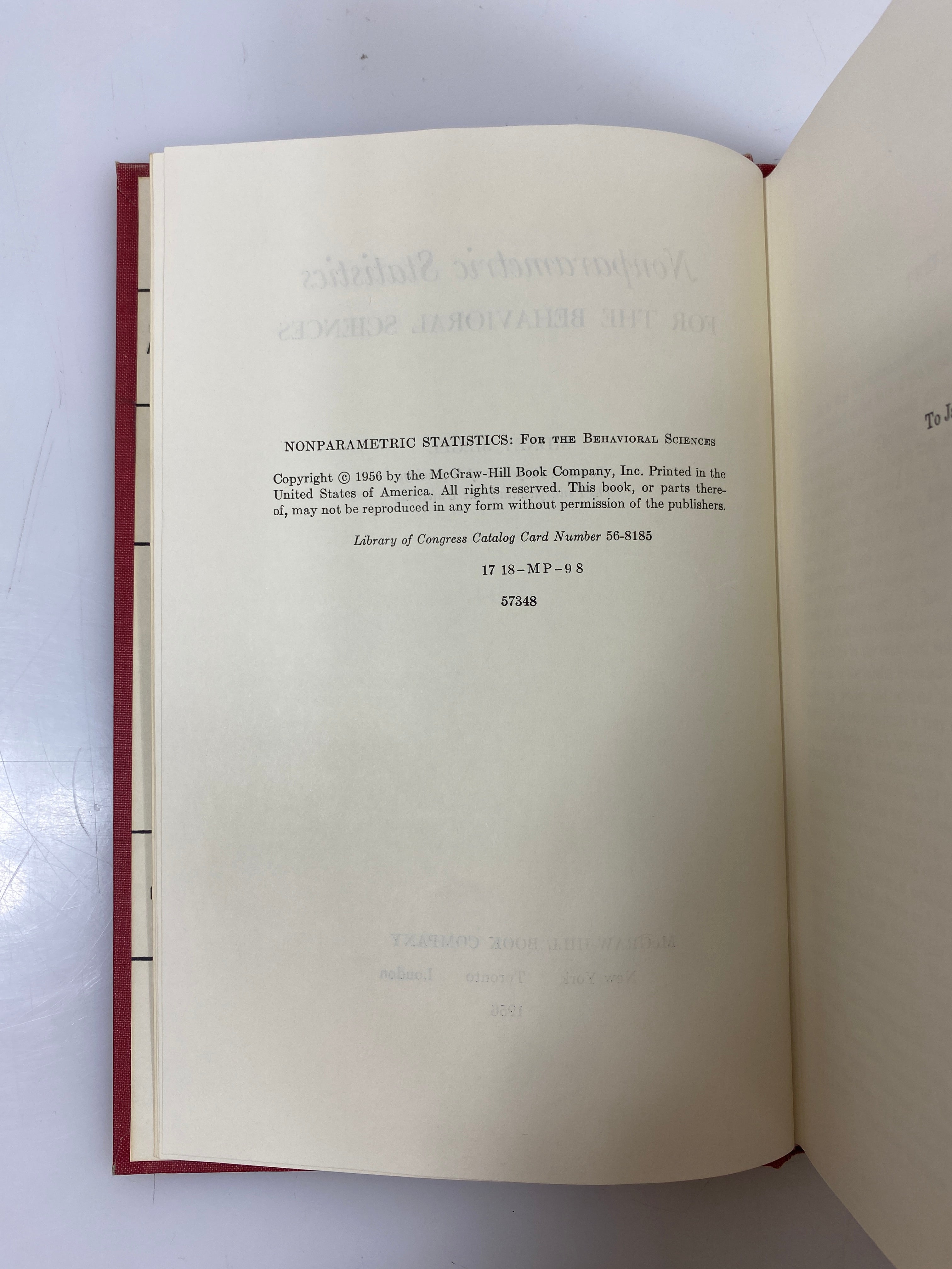 Lot of 4: McGraw-Hill Series in Psychology 1954-67 HC