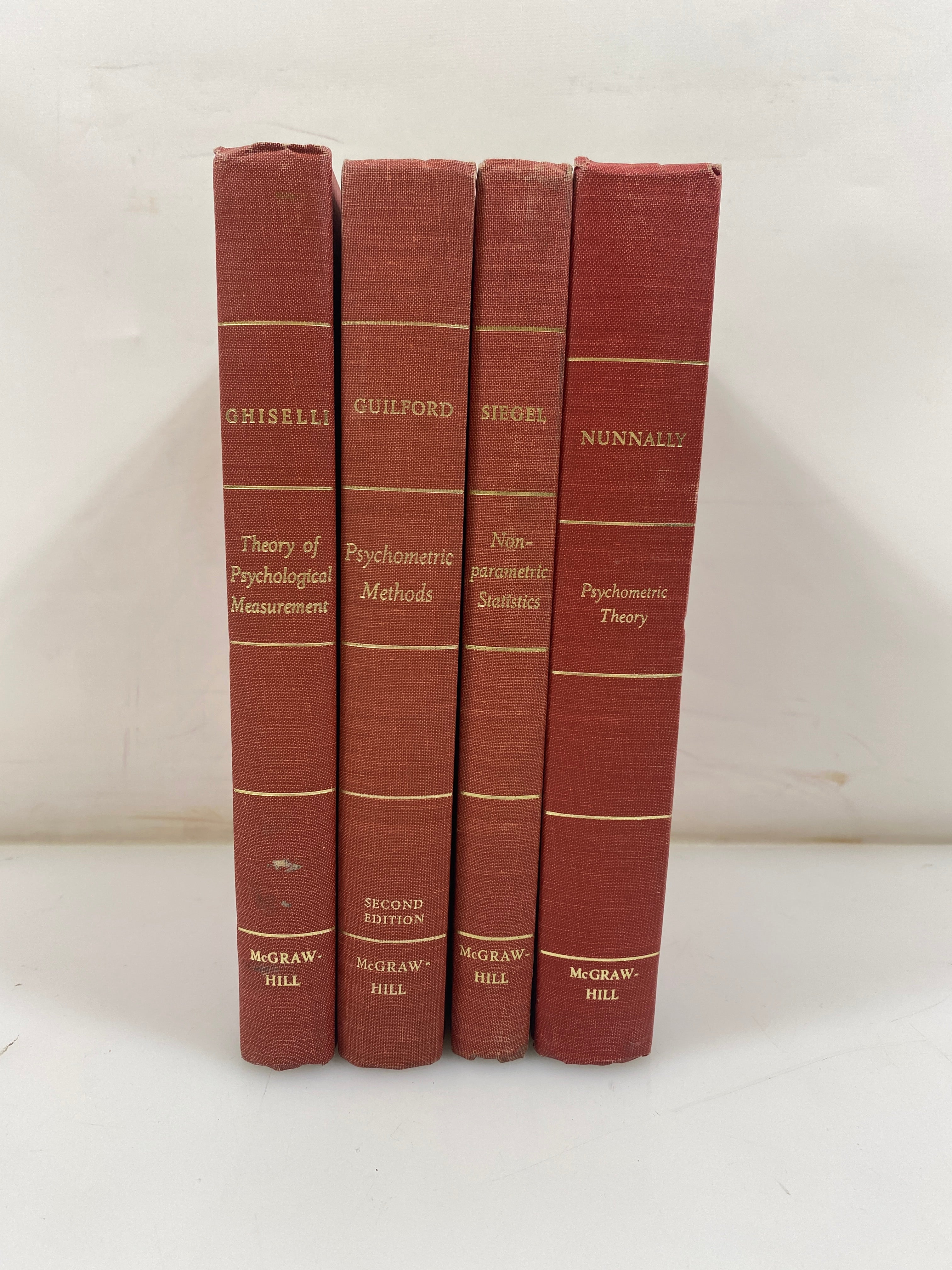 Lot of 4: McGraw-Hill Series in Psychology 1954-67 HC