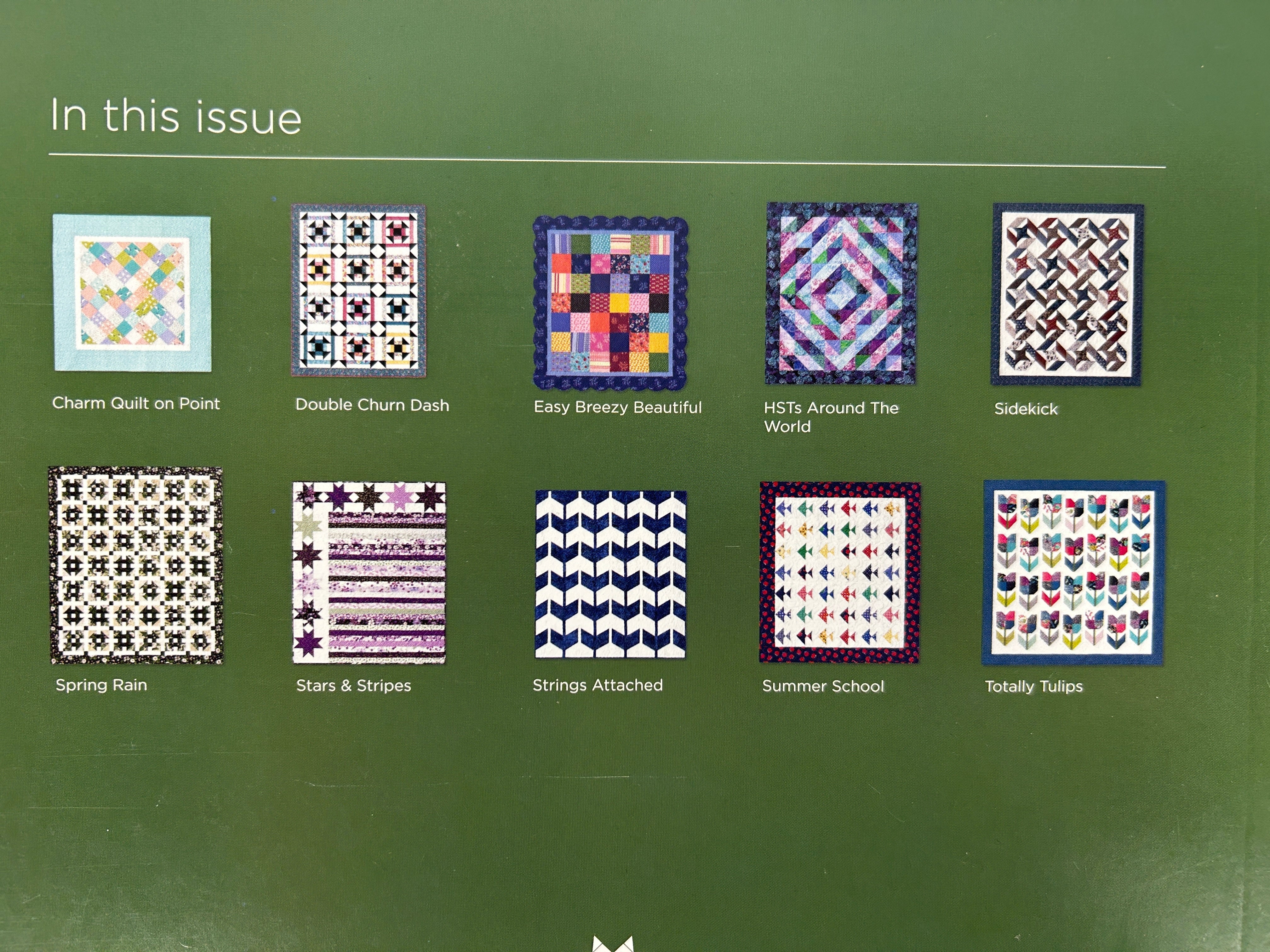 Lot of 4 Missouri Star Quilt Co BLOCK Magazines Vol.5 Issues 1, 2, 3 & 6 2018