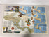 Lot of 4 Nat Geo Maps: West Indies/Central/South American/Mexico 1986-1994