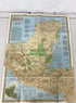 Lot of 4 Nat Geo Posters Traveler's Map Maya/Australia/Mexico/Alps 1985-94