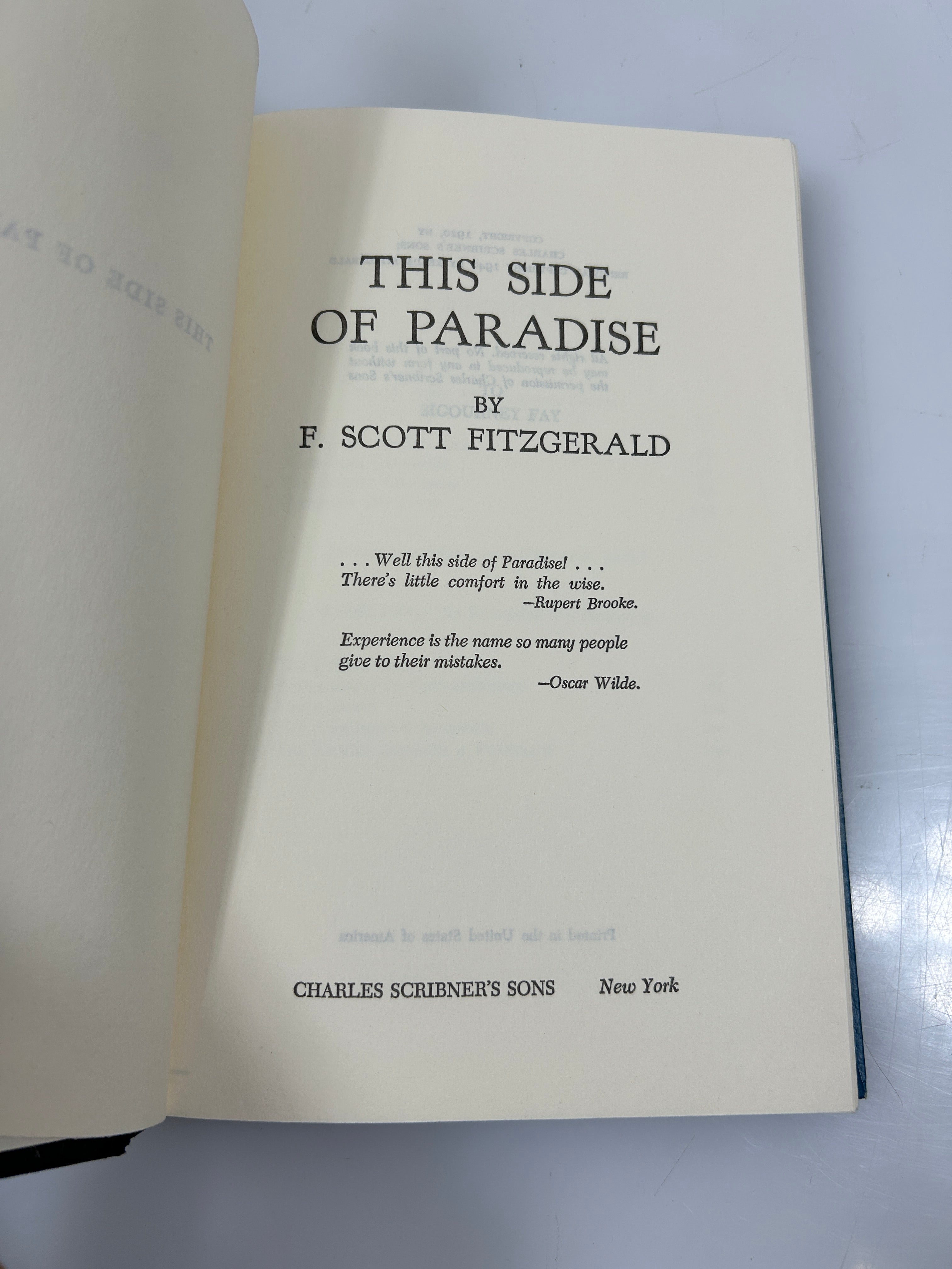 Lot of 4 Novels by F. Scott Fitzgerald  1948-63 HC