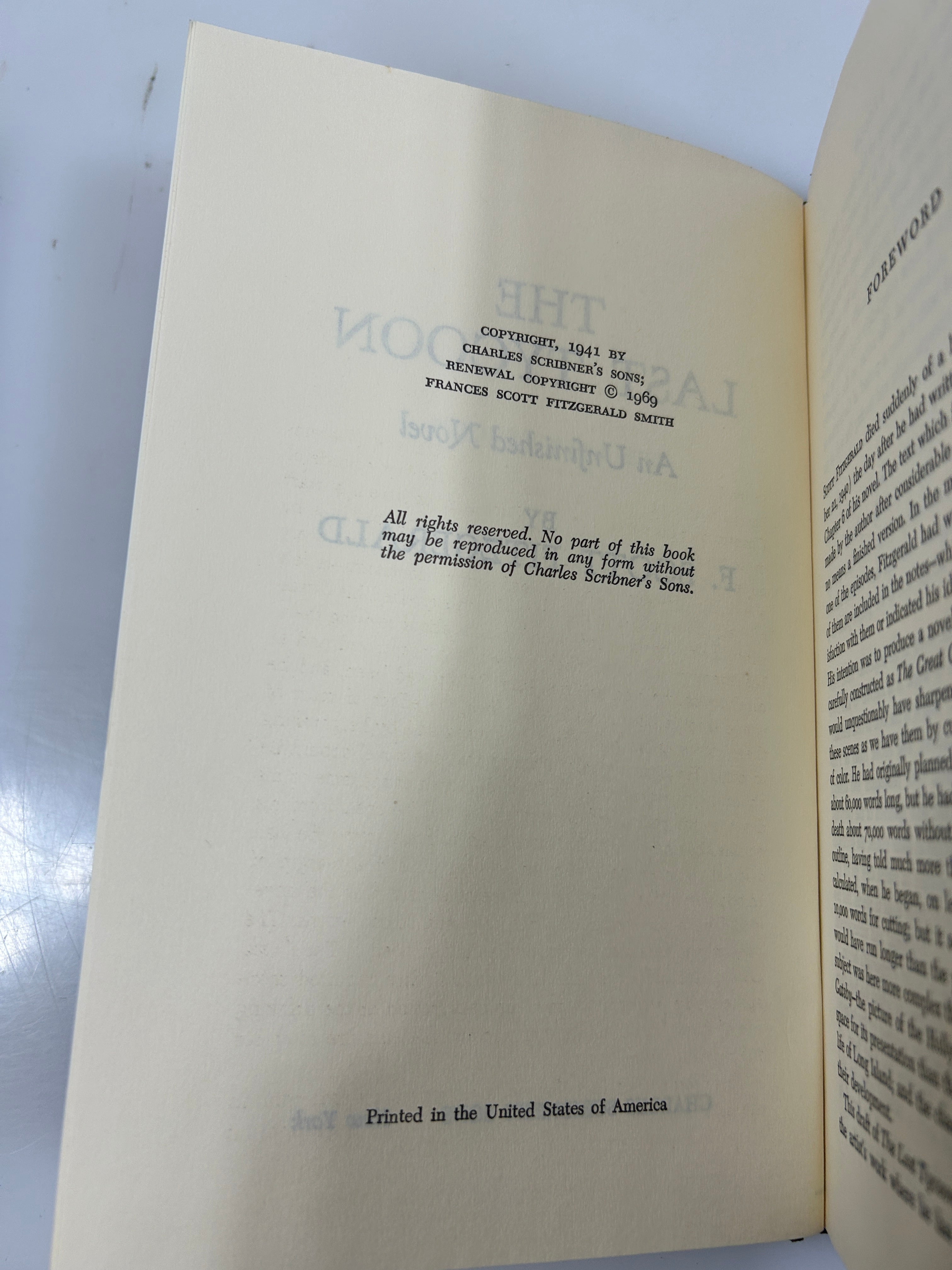 Lot of 4 Novels by F. Scott Fitzgerald  1948-63 HC