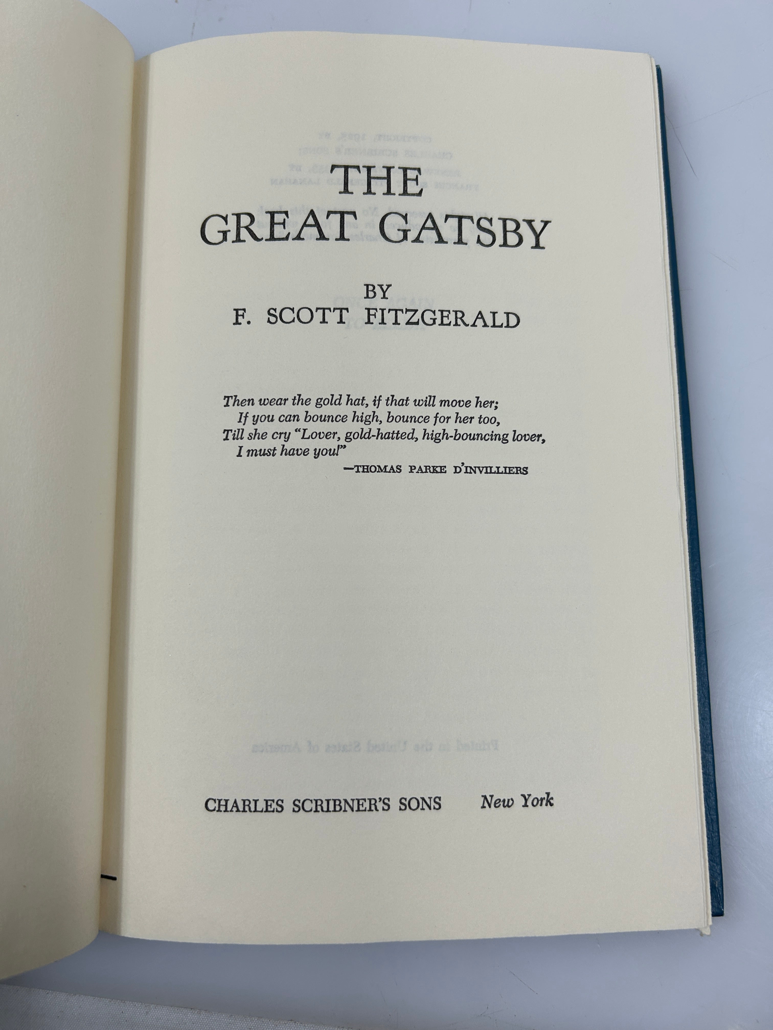 Lot of 4 Novels by F. Scott Fitzgerald  1948-63 HC