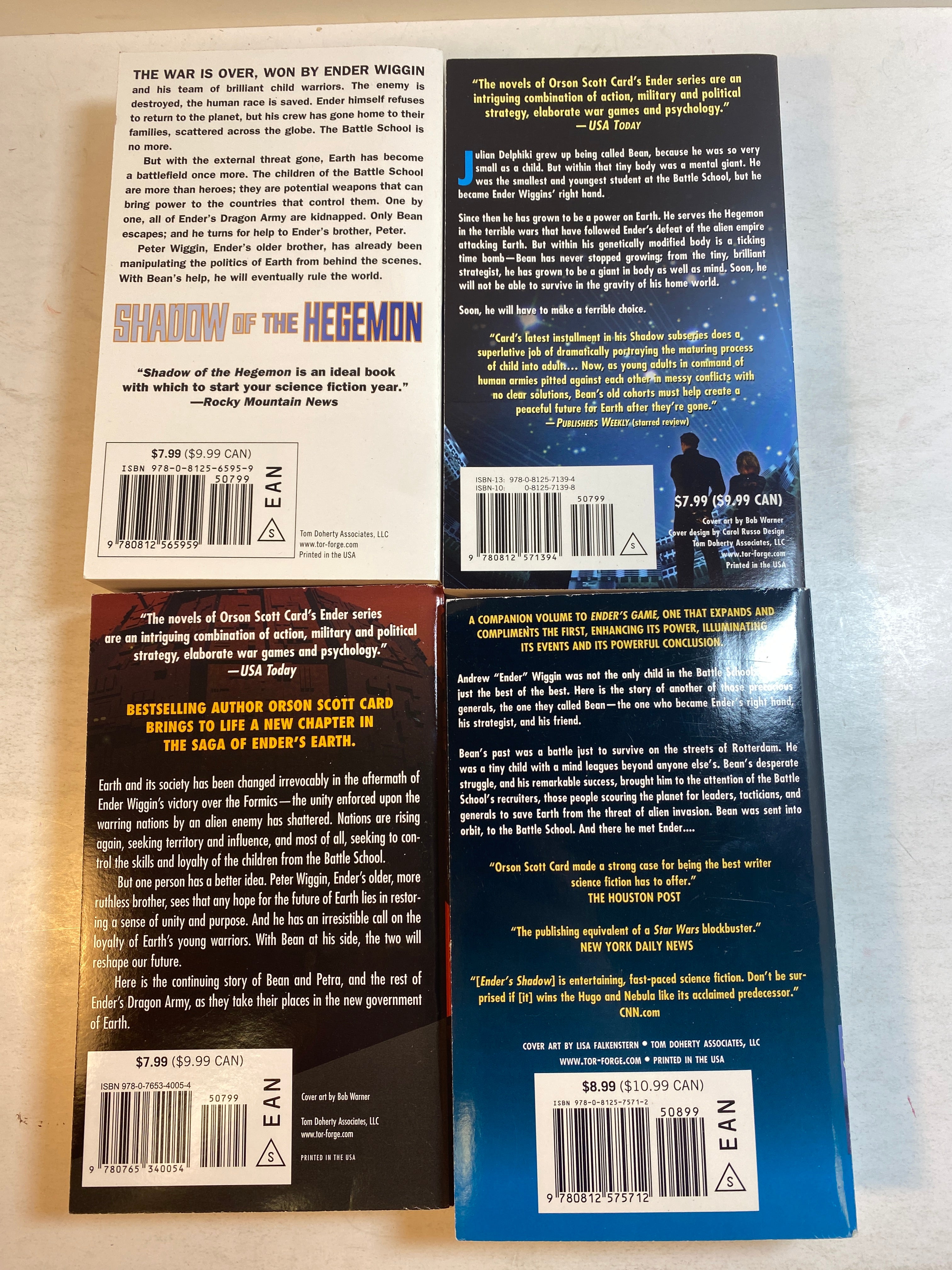 Lot of 4 Orson Scott Card Paperbacks 2000-2006