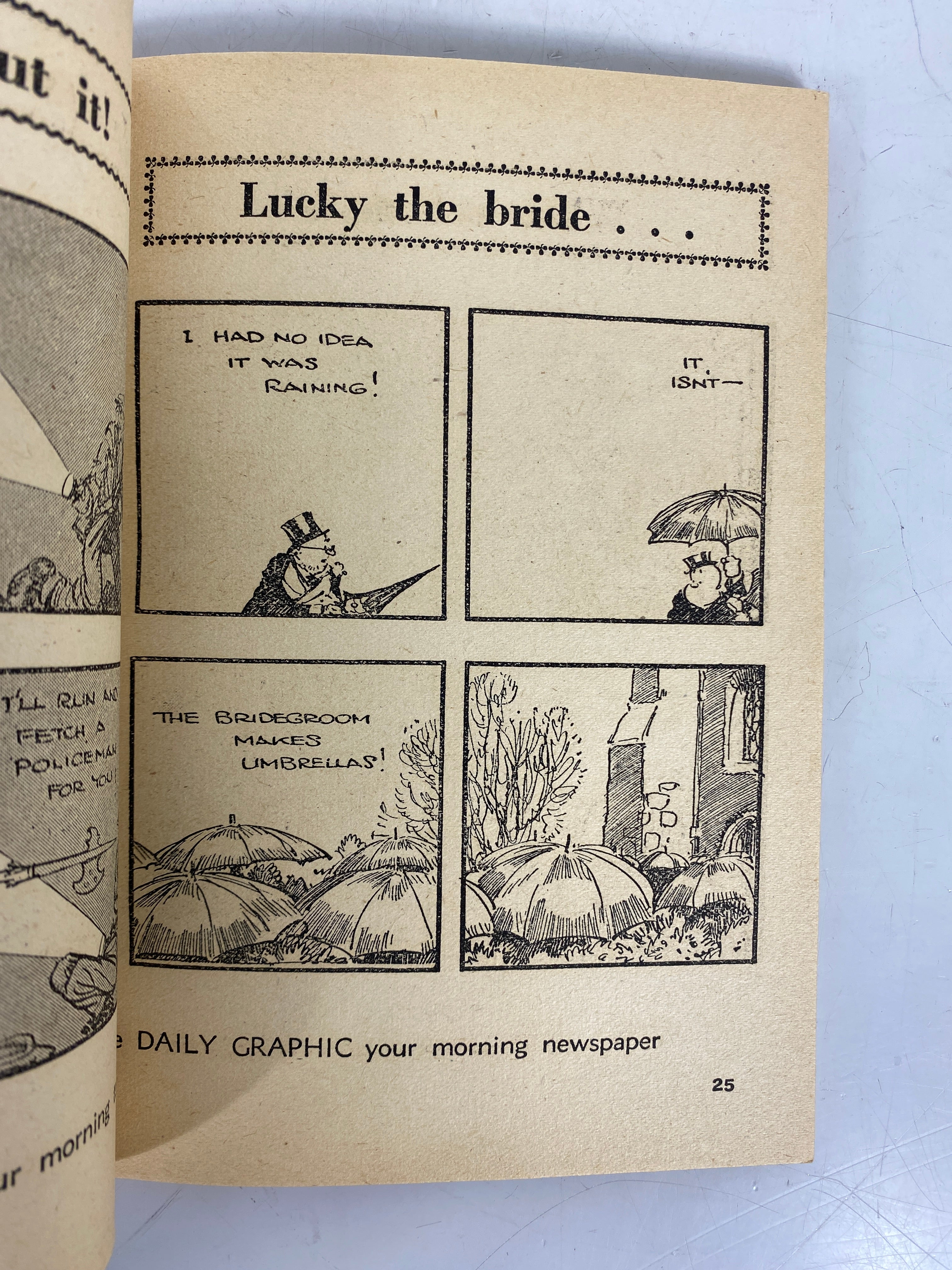 Lot of 4 Pop Annual Cartoons from the Daily Sketch