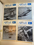 Lot of 4 Profile Aircraft Booklets Tomahawk Corsair Wildcat Marauder 1981-1982