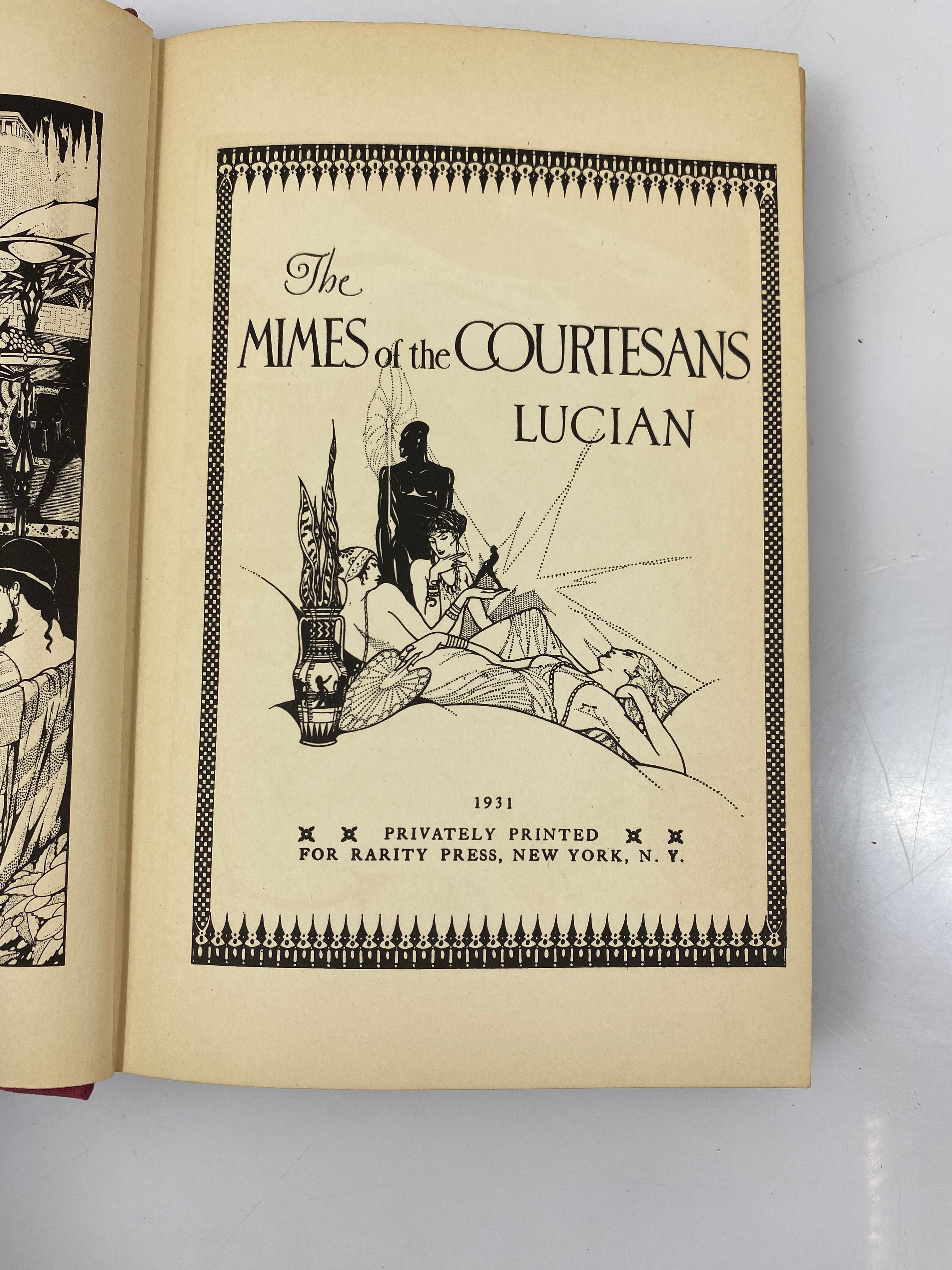 Lot of 4: Rarity Press Books 1931-32 HC