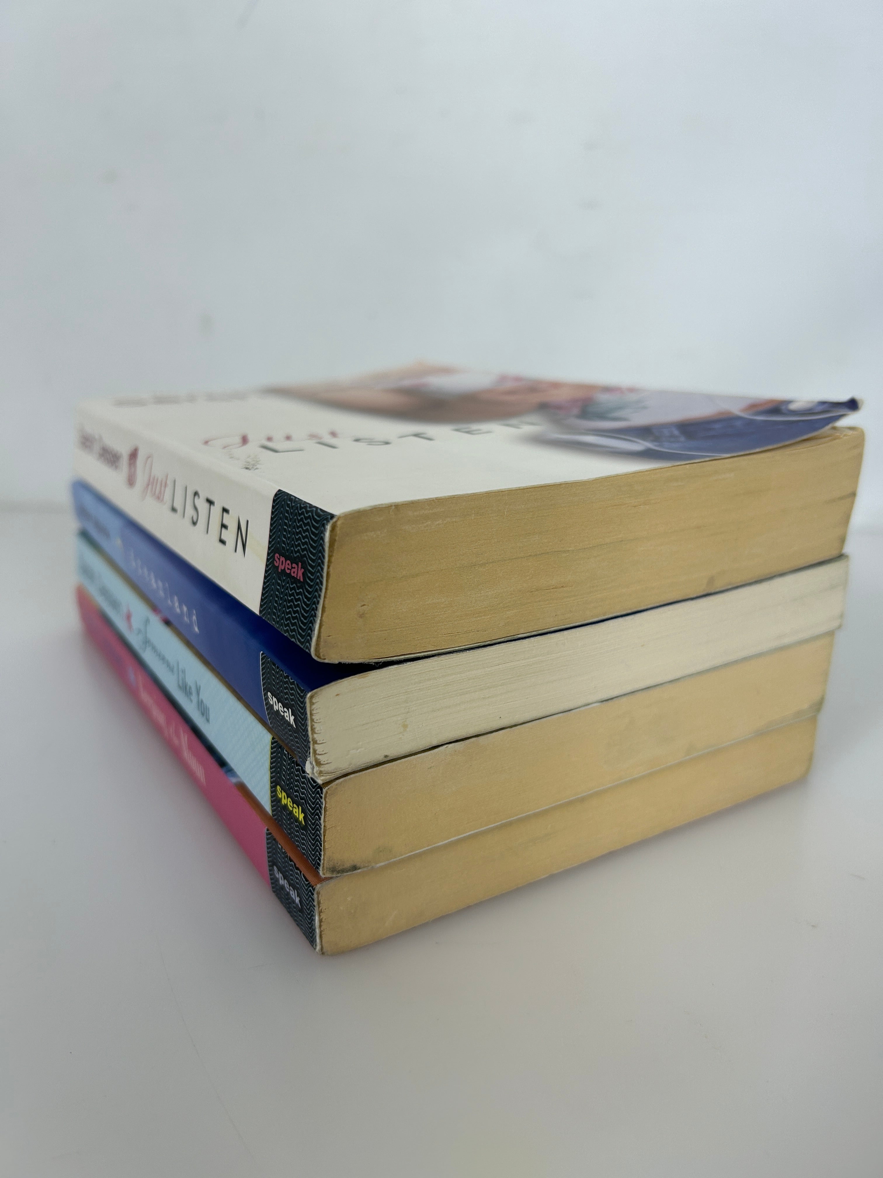 Lot of 4 Sarah Dessen YA Dreamland/Just Listen/Someone Like You/Keeping the Moon