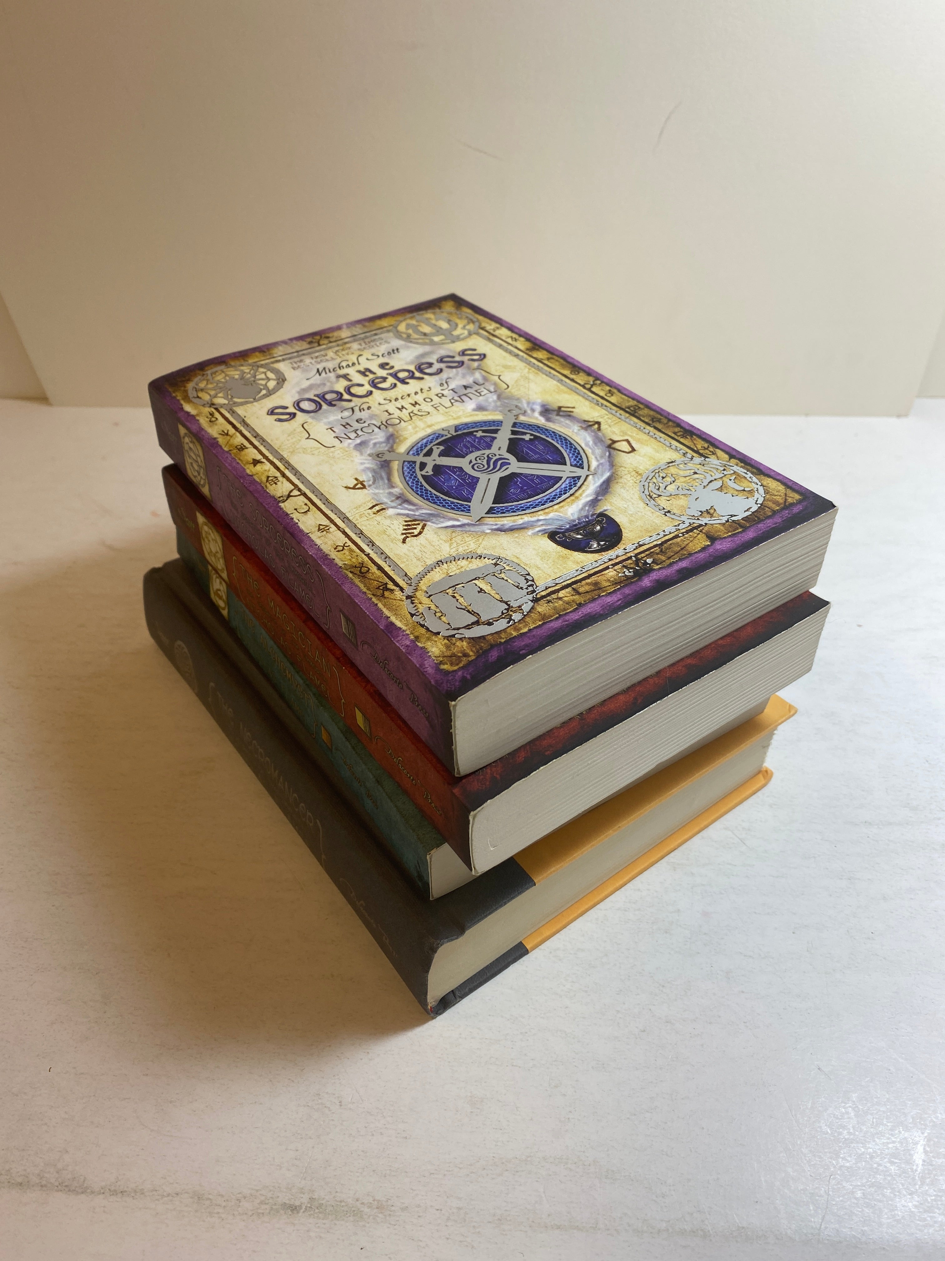 Lot of 4 Secrets of Immortal Series Nicholas Flamel 2007-2010