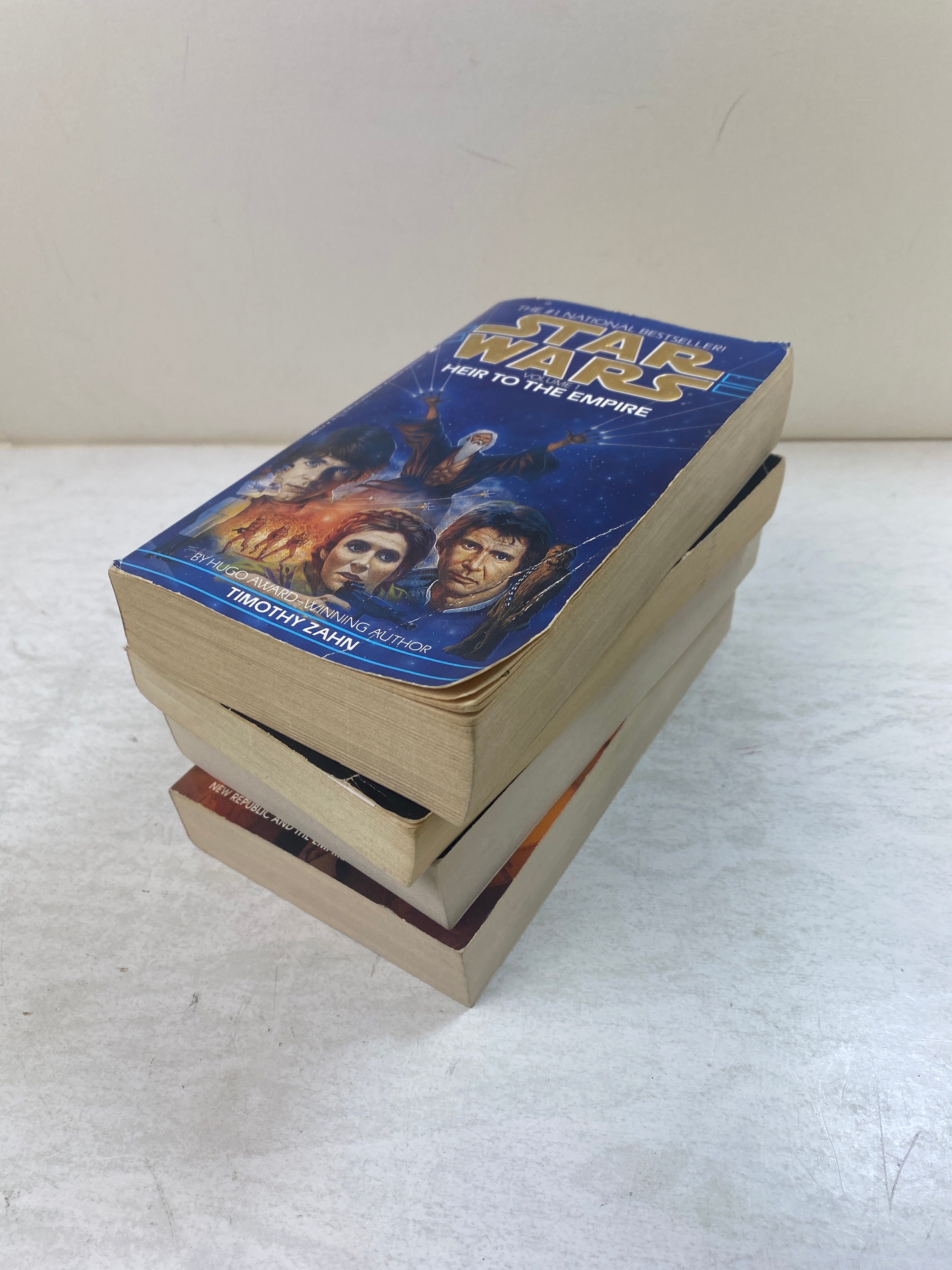 Lot of 4 Star Wars Paperbacks 1991-2010